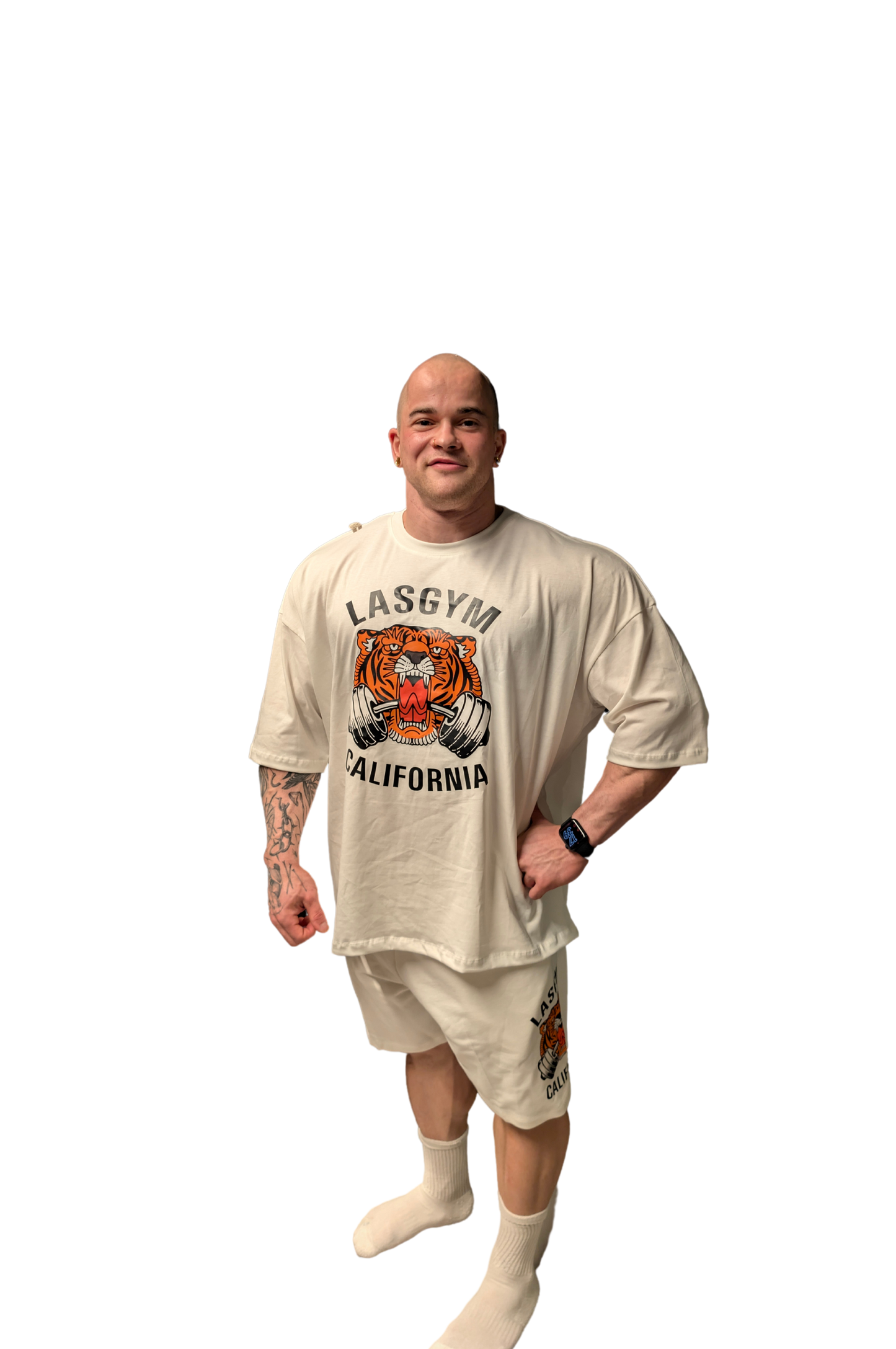 Pantalones cortos de tigre viejo