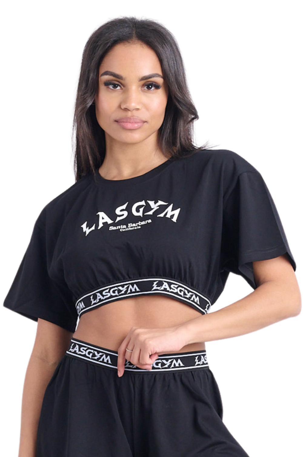T-shirt Crop Koral