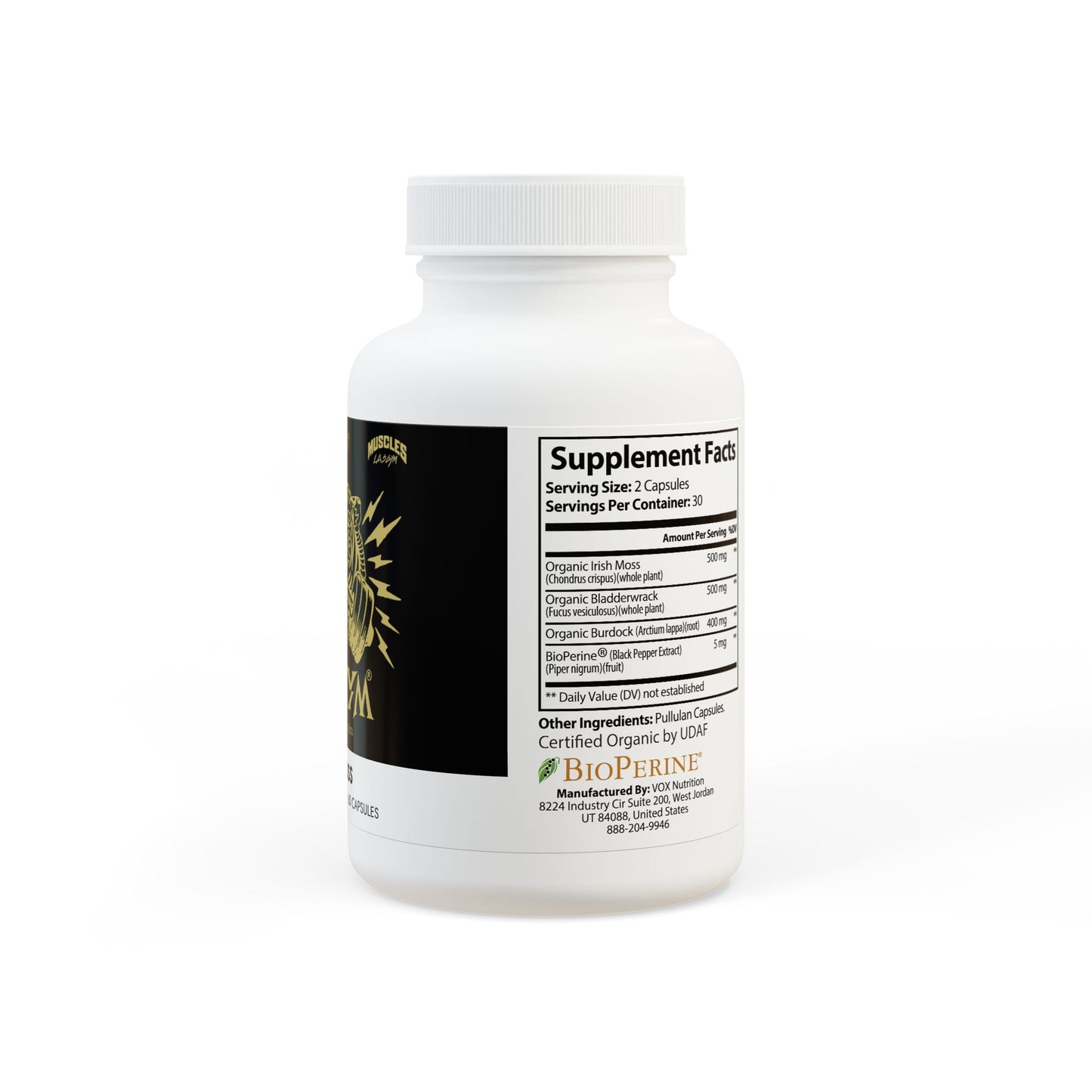 Lasgym® Sea Moss Supplement (60 Capsules)