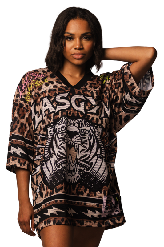 CROP T-SHIRTS KENDALL ZEBRA DEGRADE'