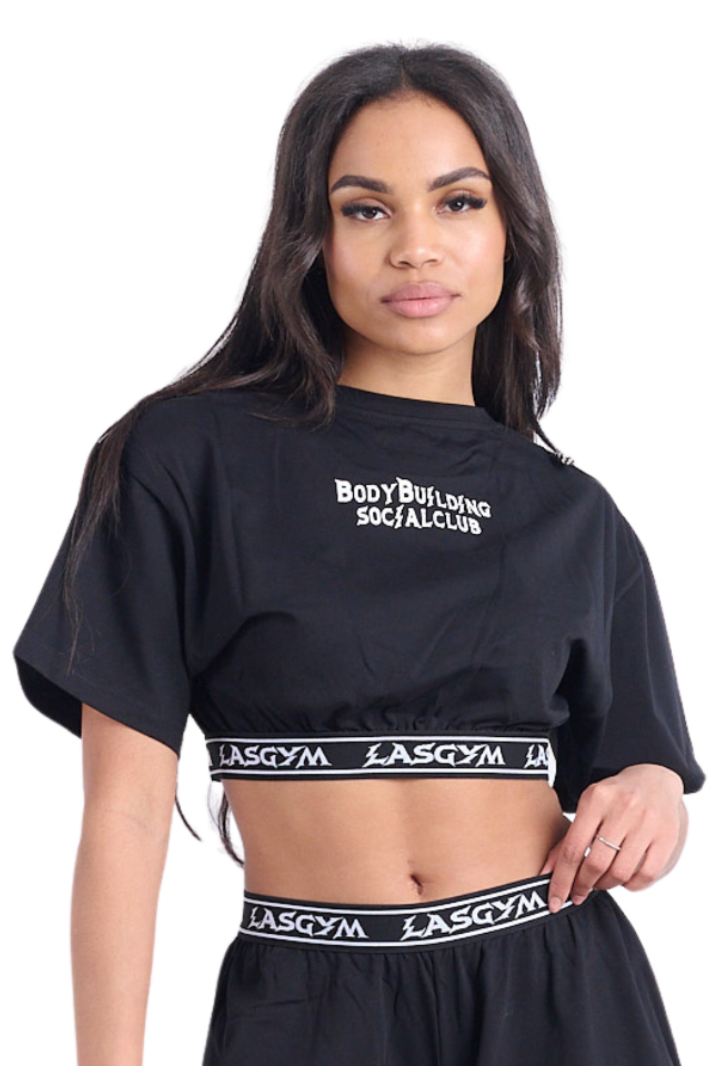 T-shirt Crop Koral