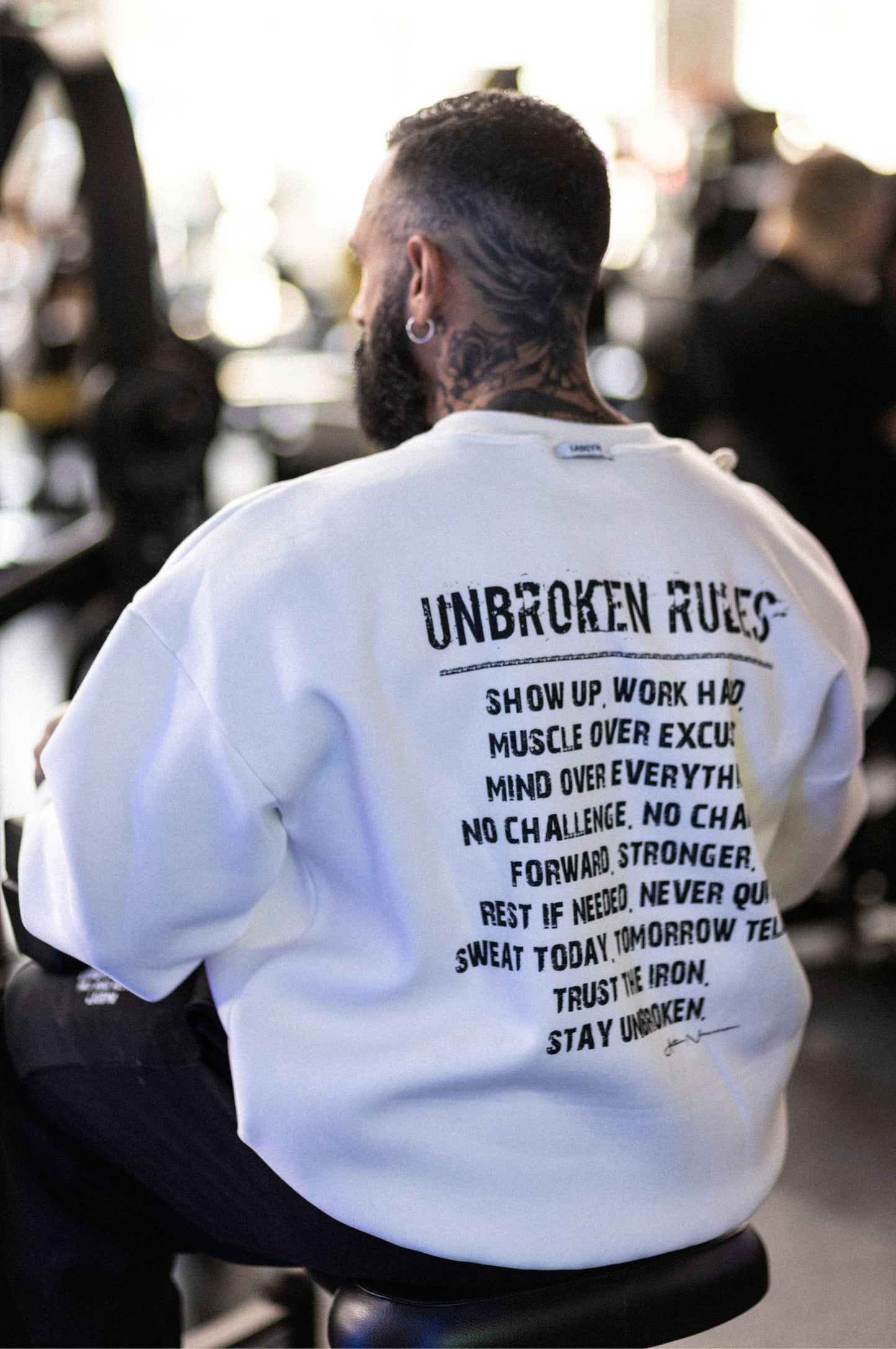 Felpa Girocollo UNBROKEN RULES