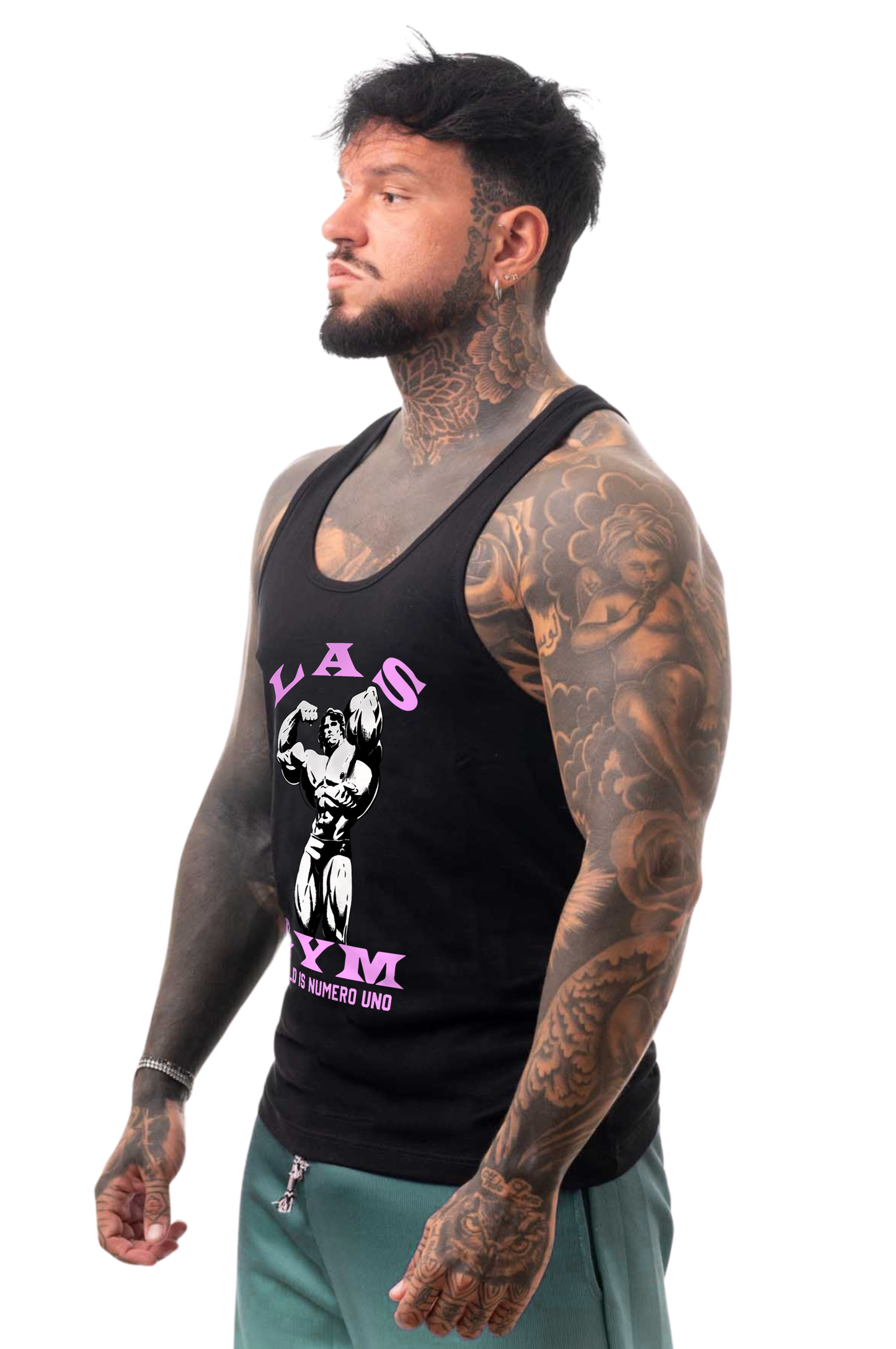 Canotta Arnold Gym Pink