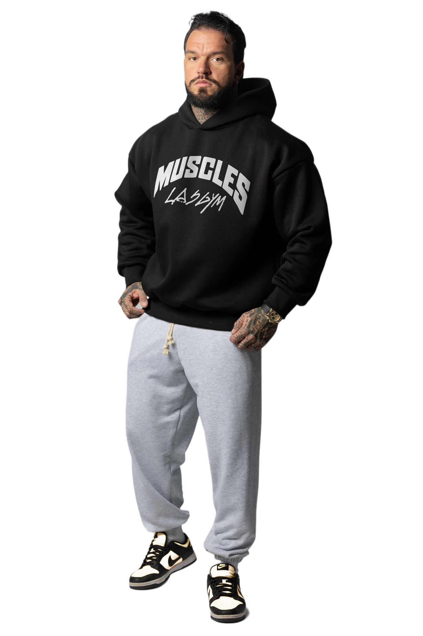 Felpa Cappuccio Muscle