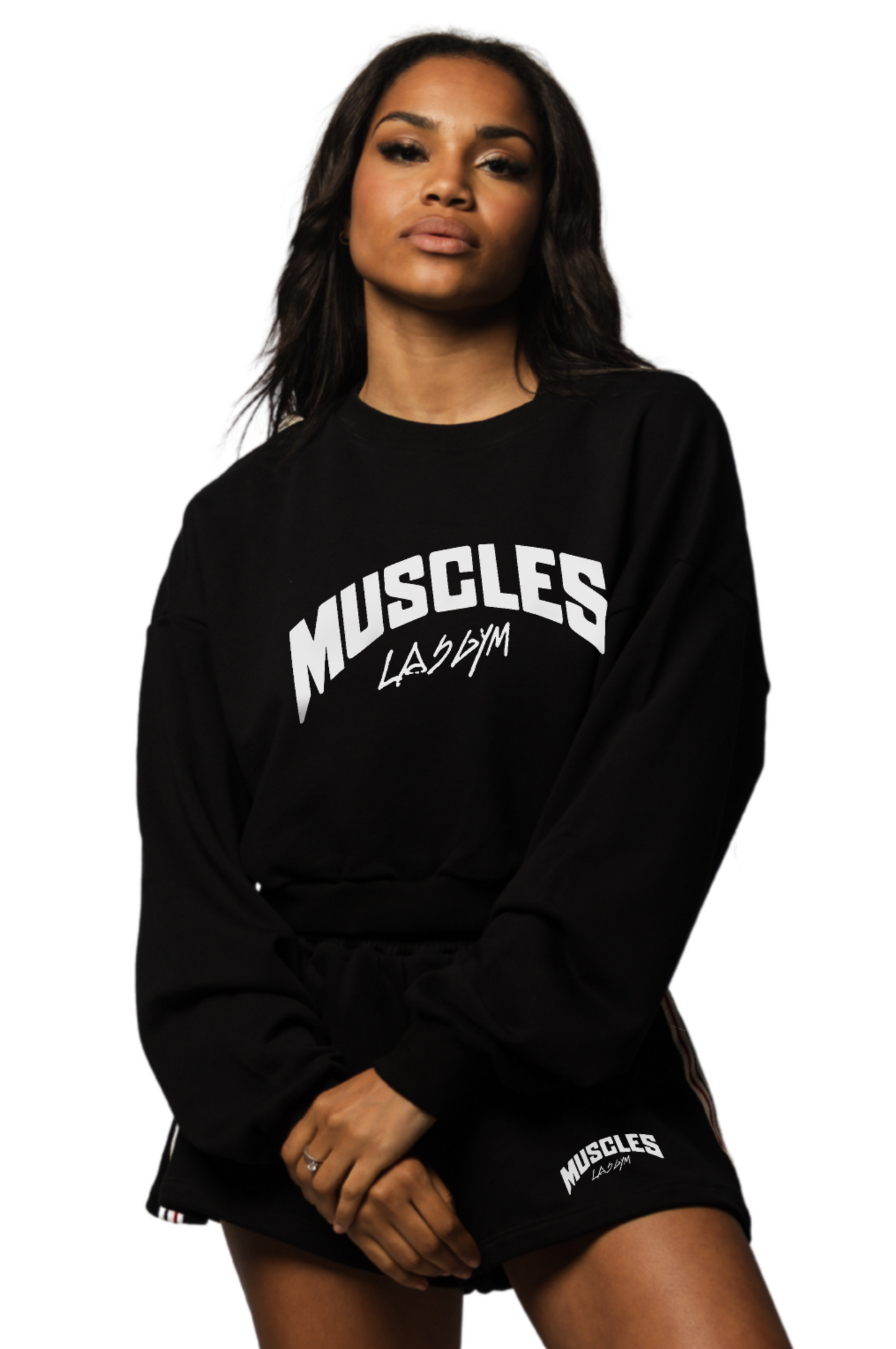 Little America Crop Sweatshirt