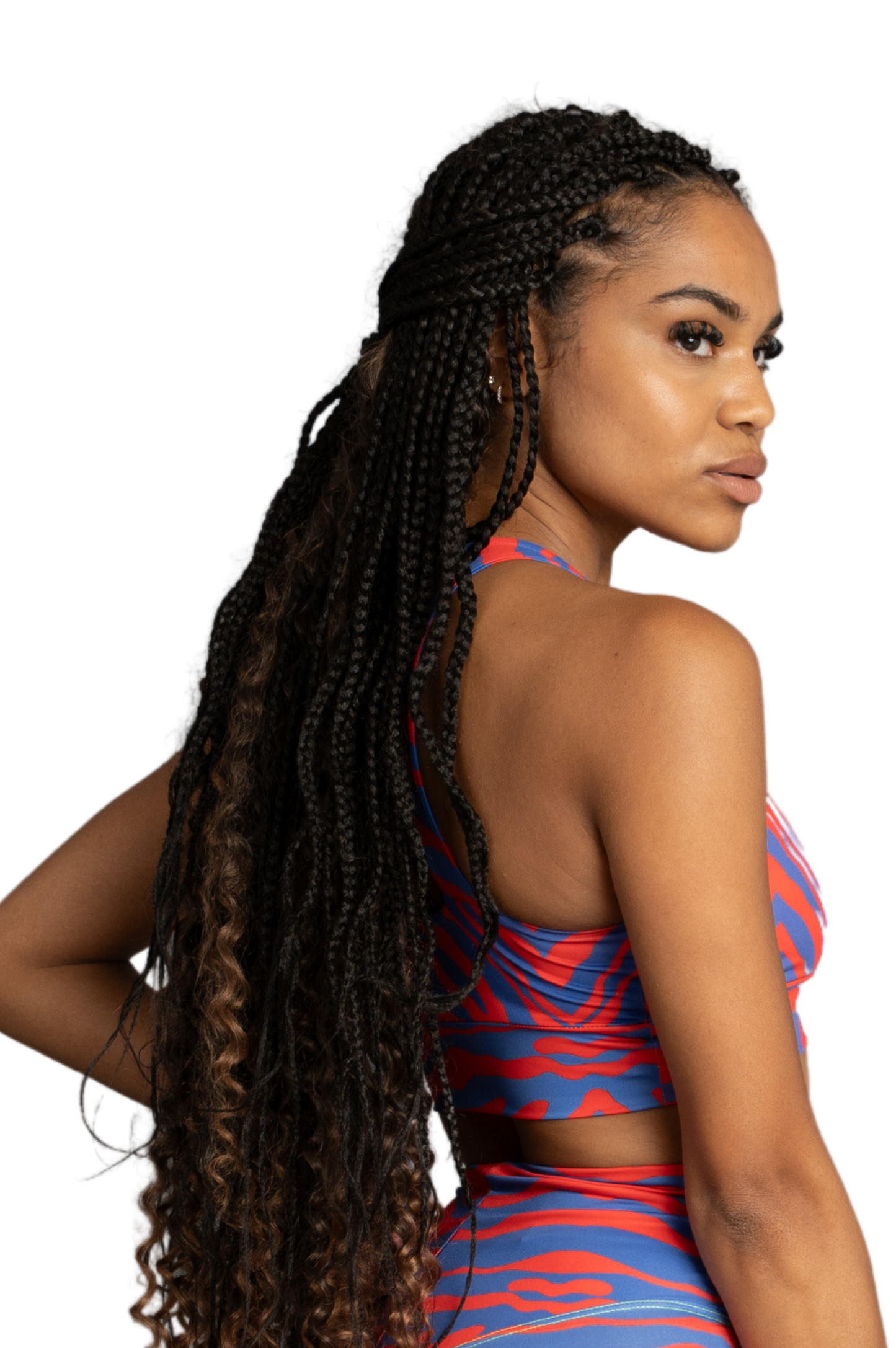 VIVIENNE ZEBRA RED Top