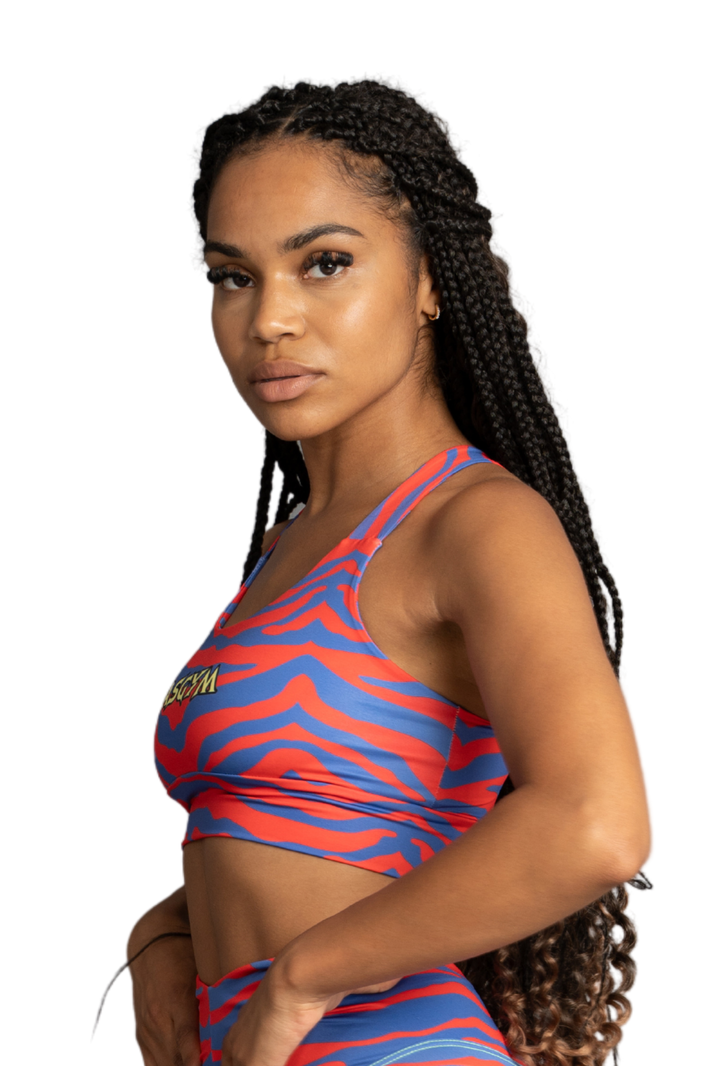 VIVIENNE ZEBRA RED Top