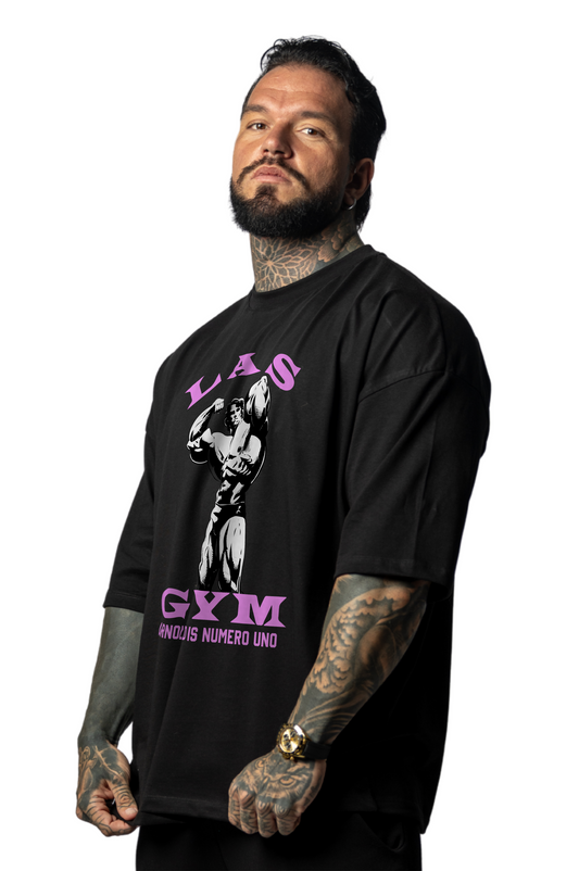 T-shirt S-Over ARNOLD GYM Pink