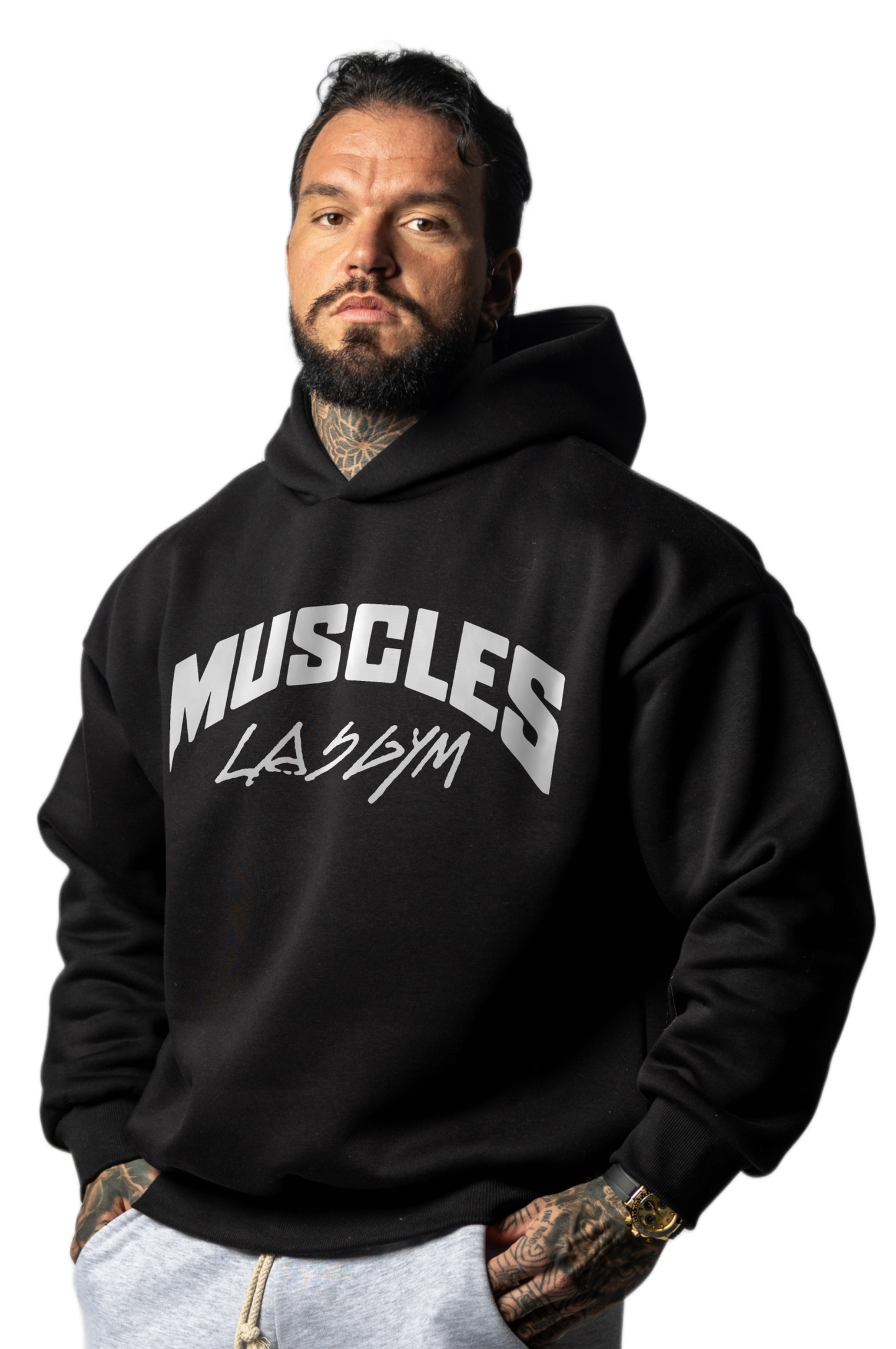 Felpa Cappuccio Muscle