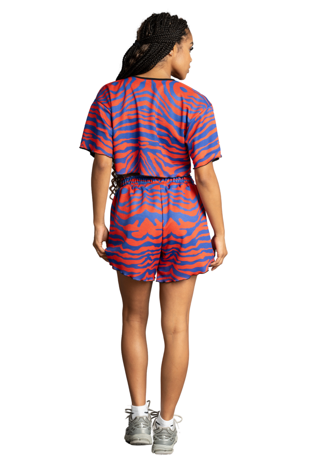 QUINN ZEBRA RED SHORTS