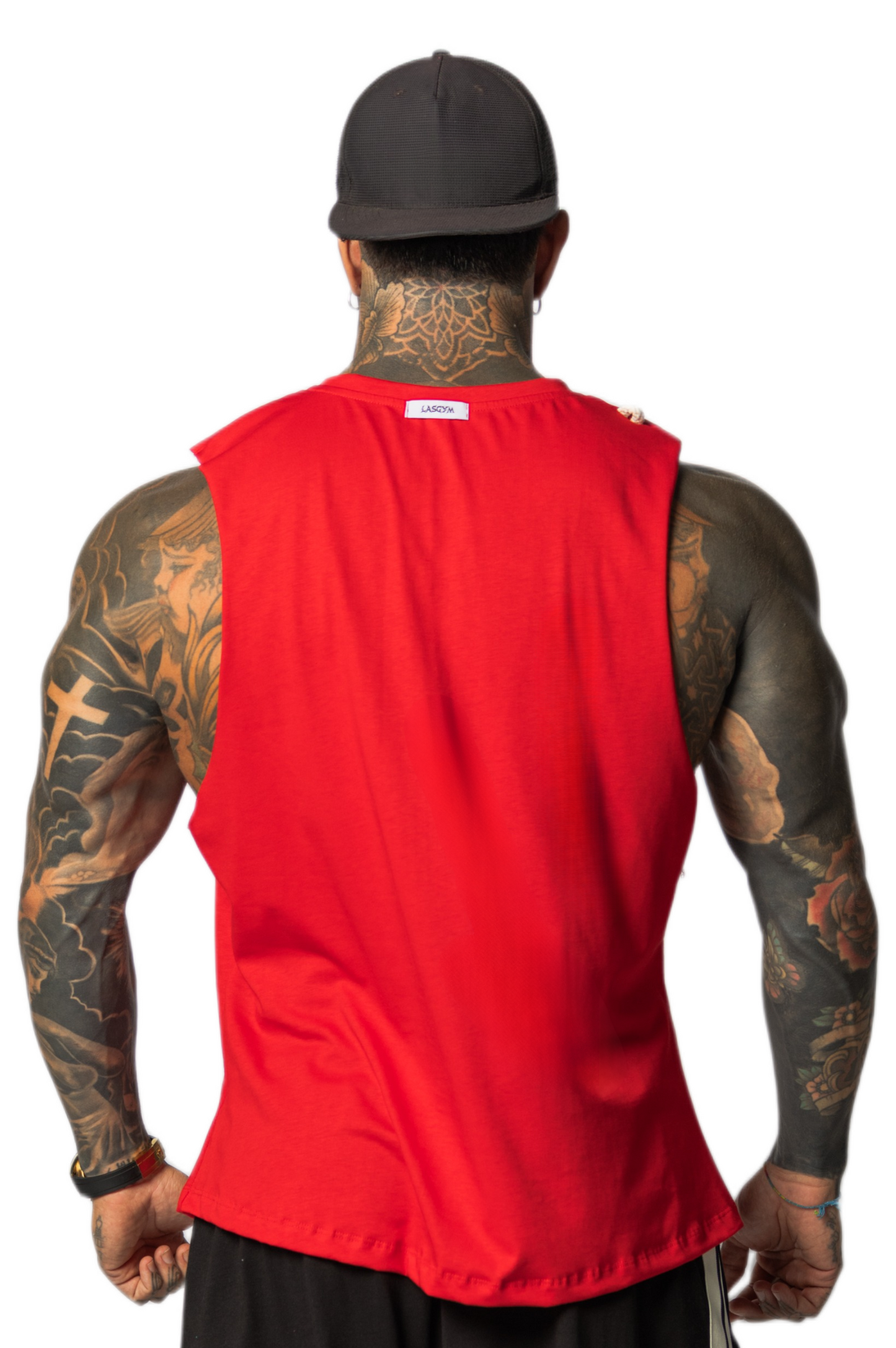 Camiseta sin mangas al atardecer