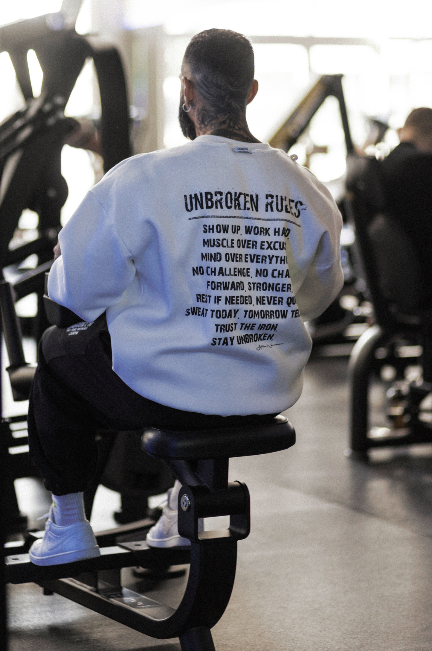 Felpa Girocollo UNBROKEN RULES