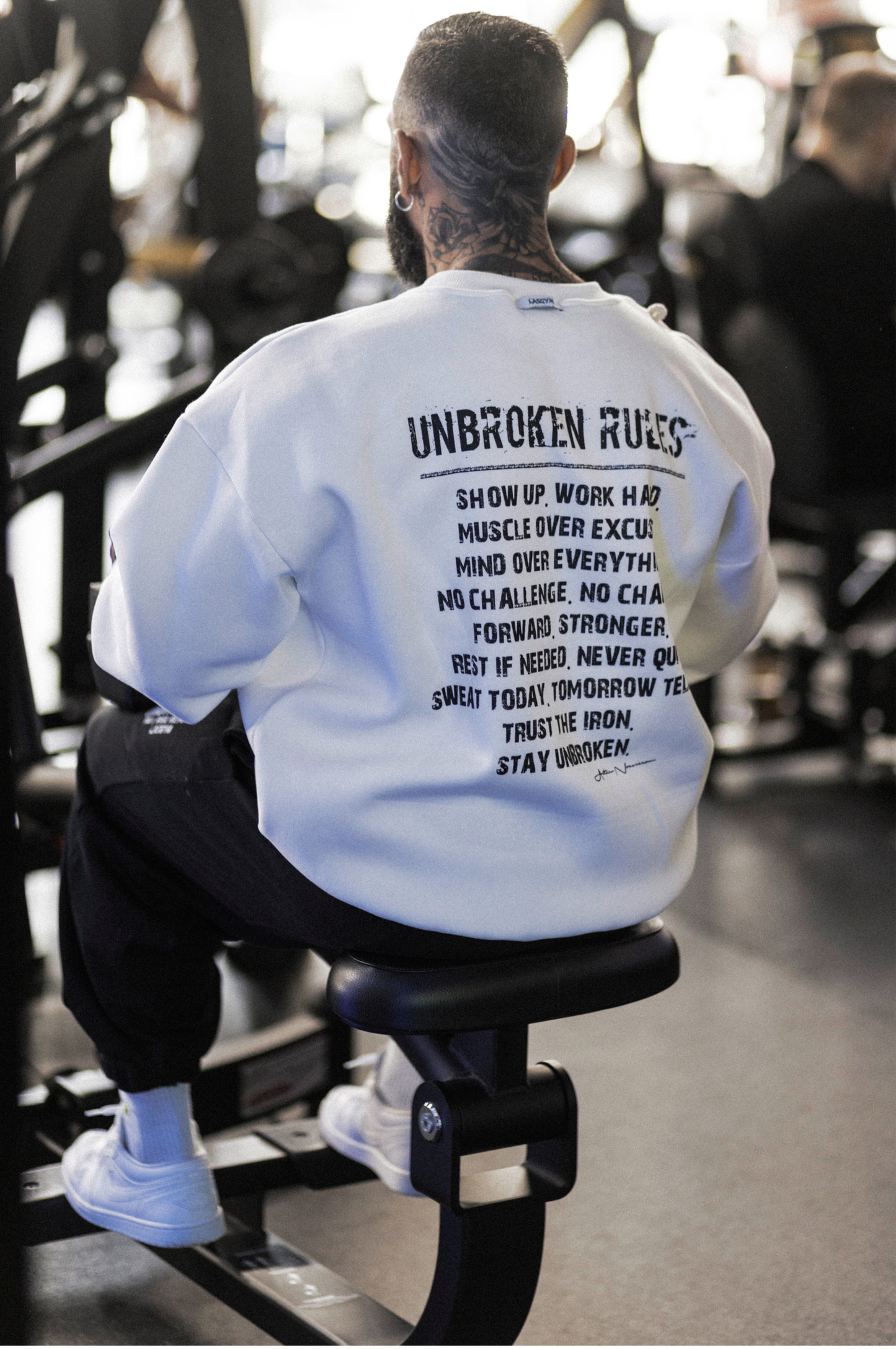 Felpa Girocollo UNBROKEN RULES