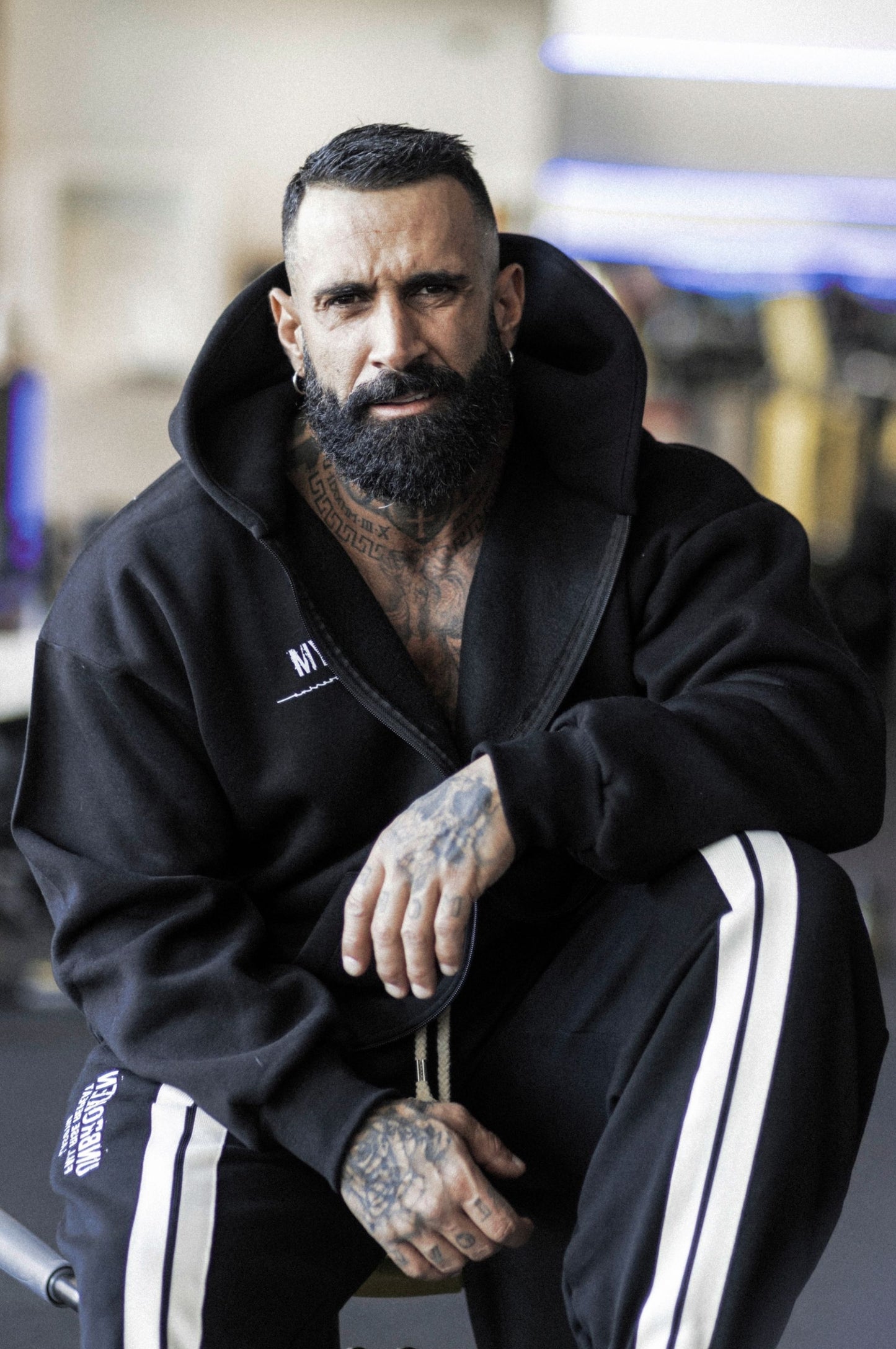 Pantalone Over Stripe UNBROKEN