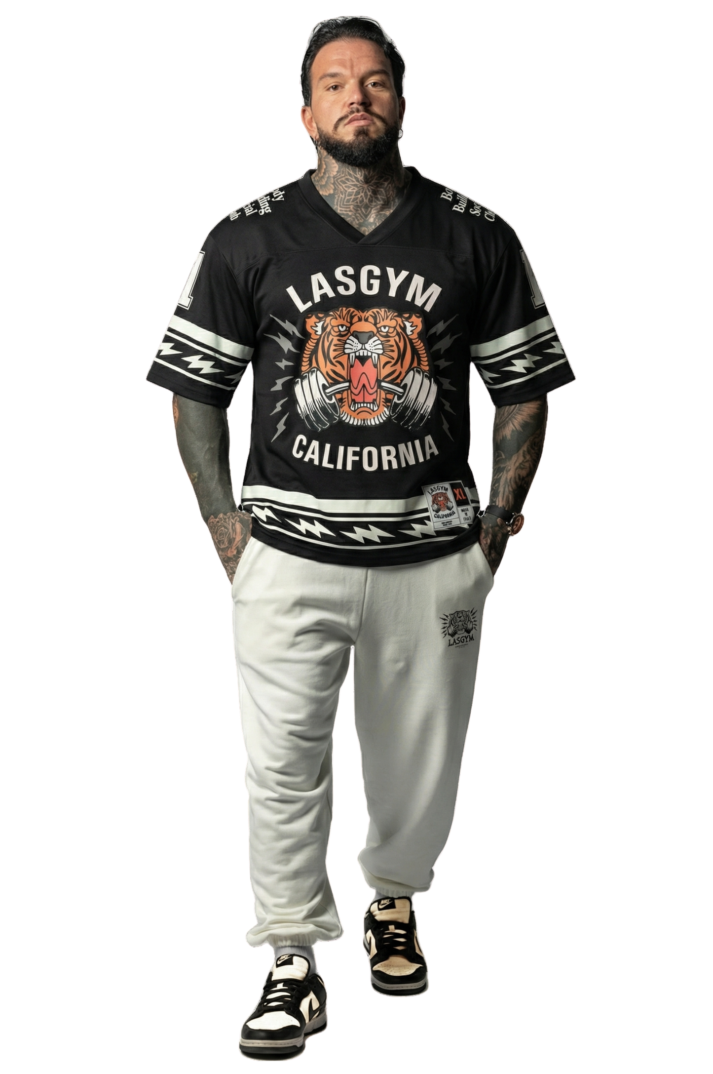 CROP T-SHIRTS KENDALL ZEBRA DEGRADE'