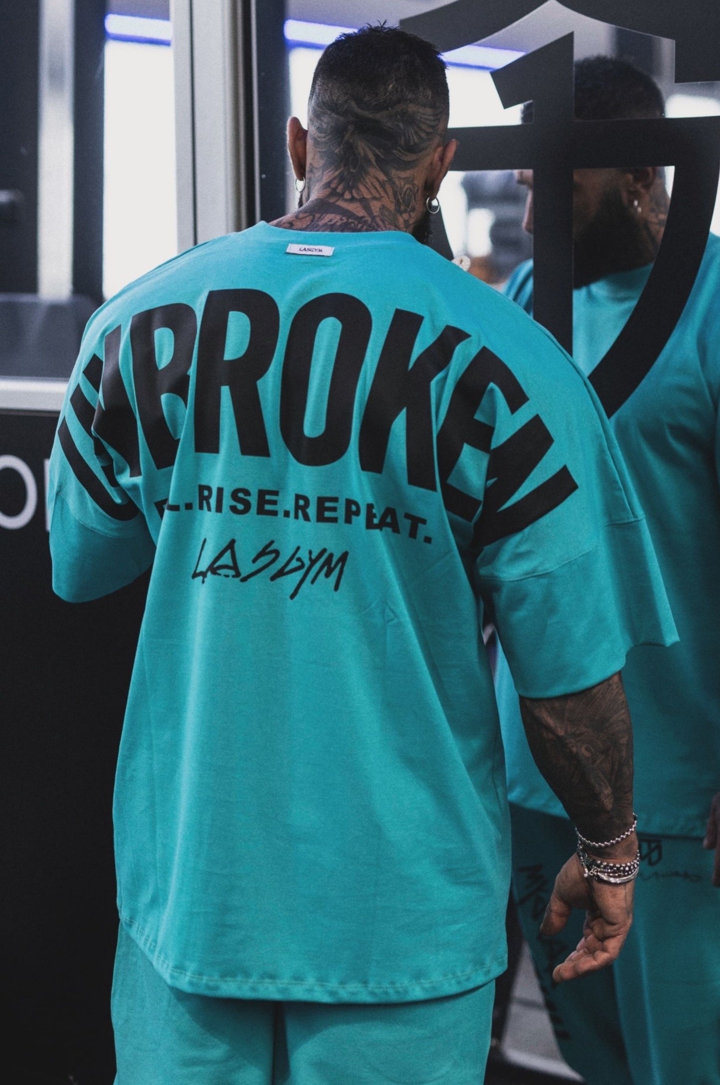 Camiseta oversize Silverlake Celeste EdT UNISEX