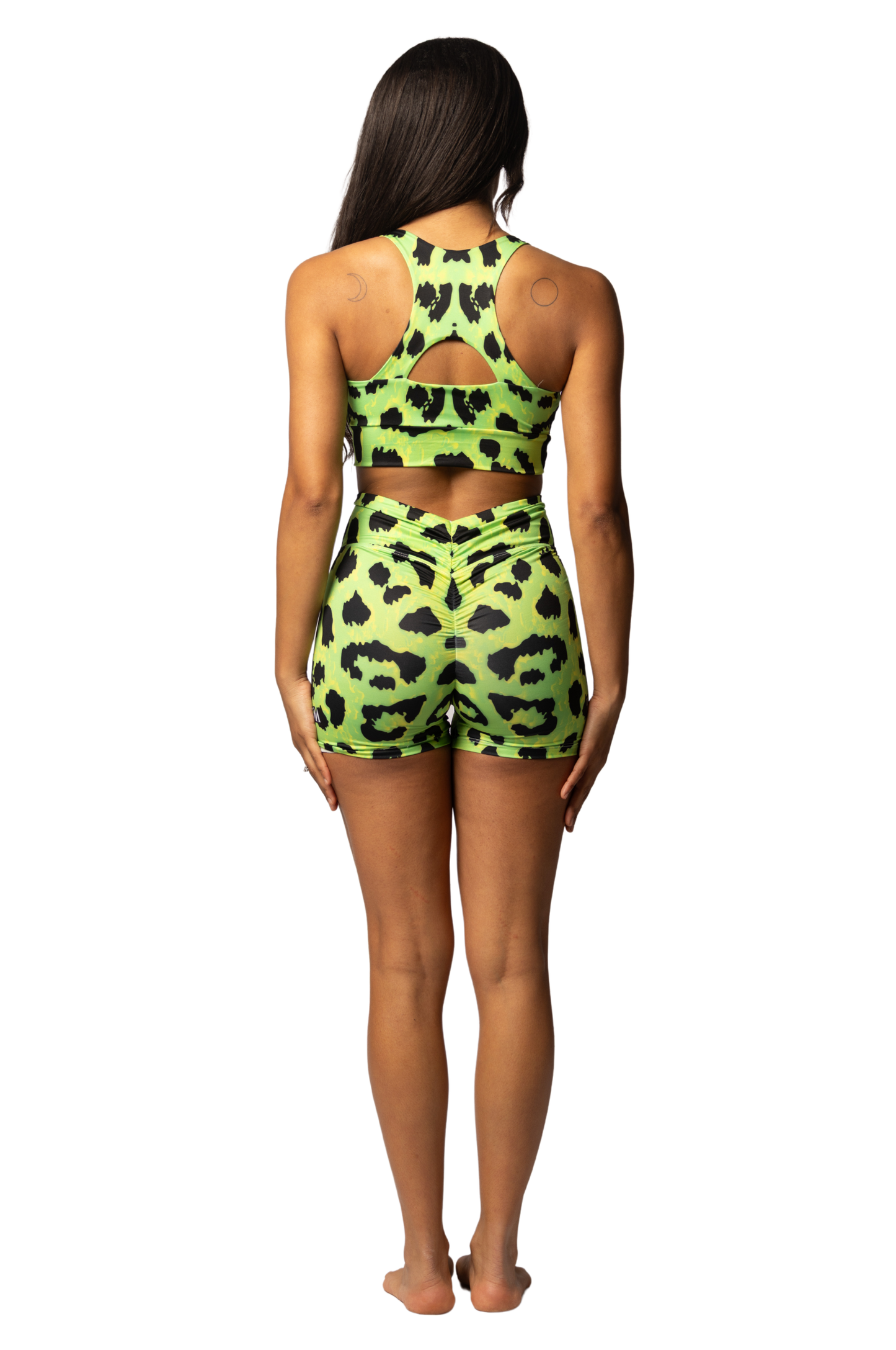 Shorts SCARLETT LEOPARD PURPLE