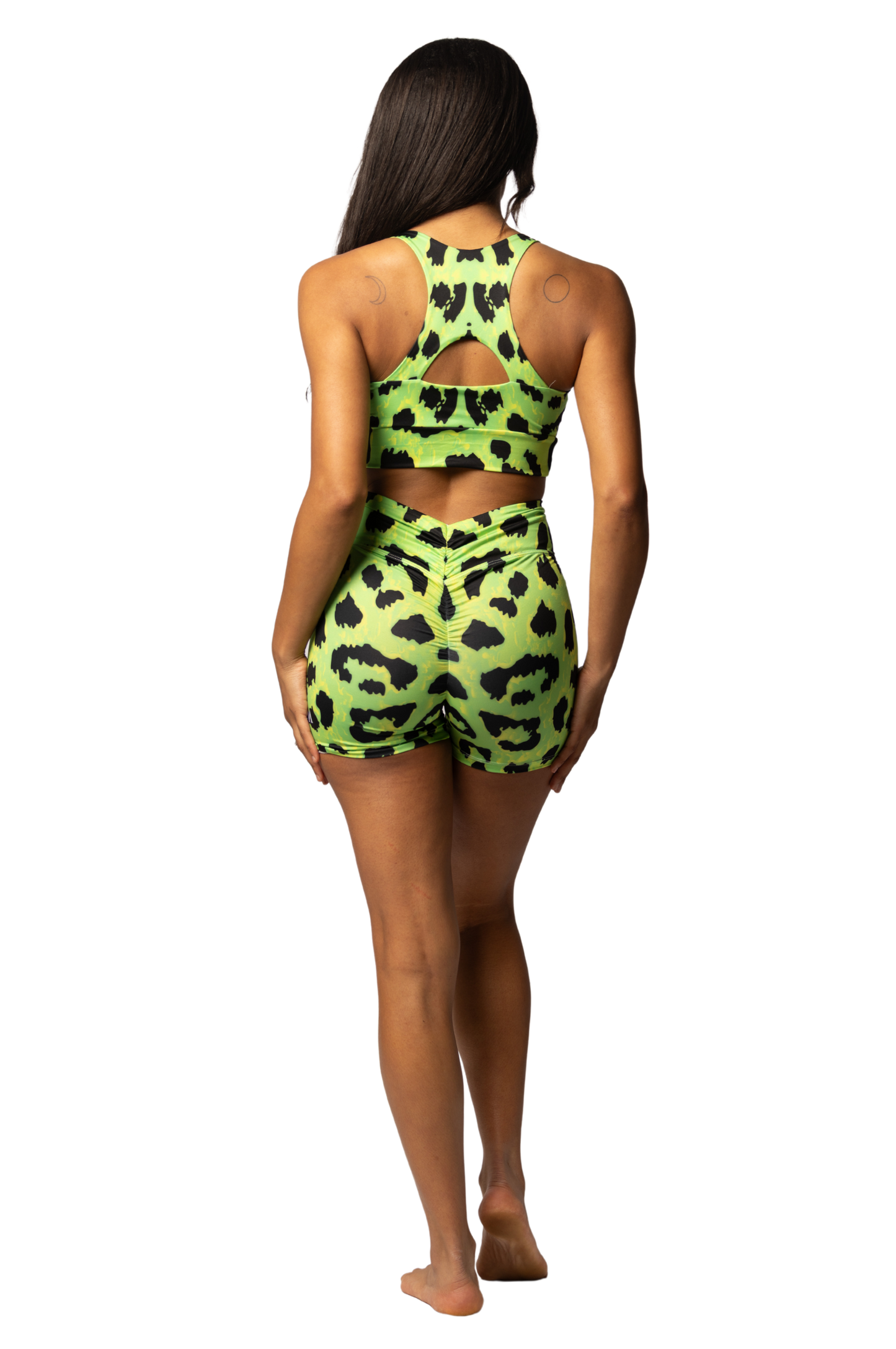 Shorts SCARLETT LEOPARD PURPLE