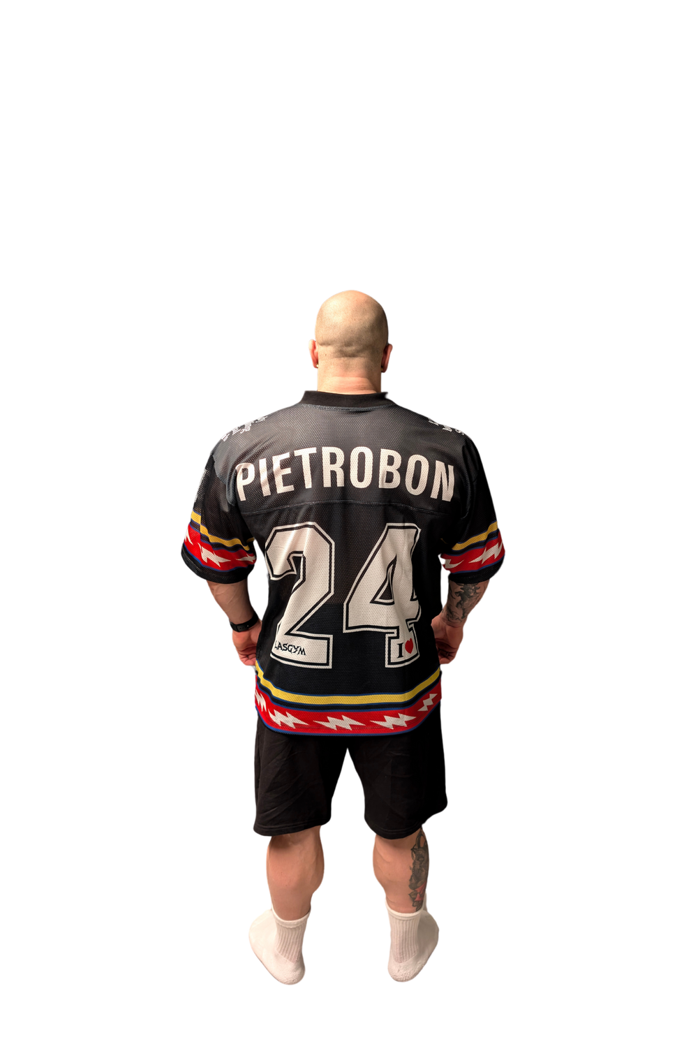 CROP T-SHIRTS KENDALL ZEBRA DEGRADE'