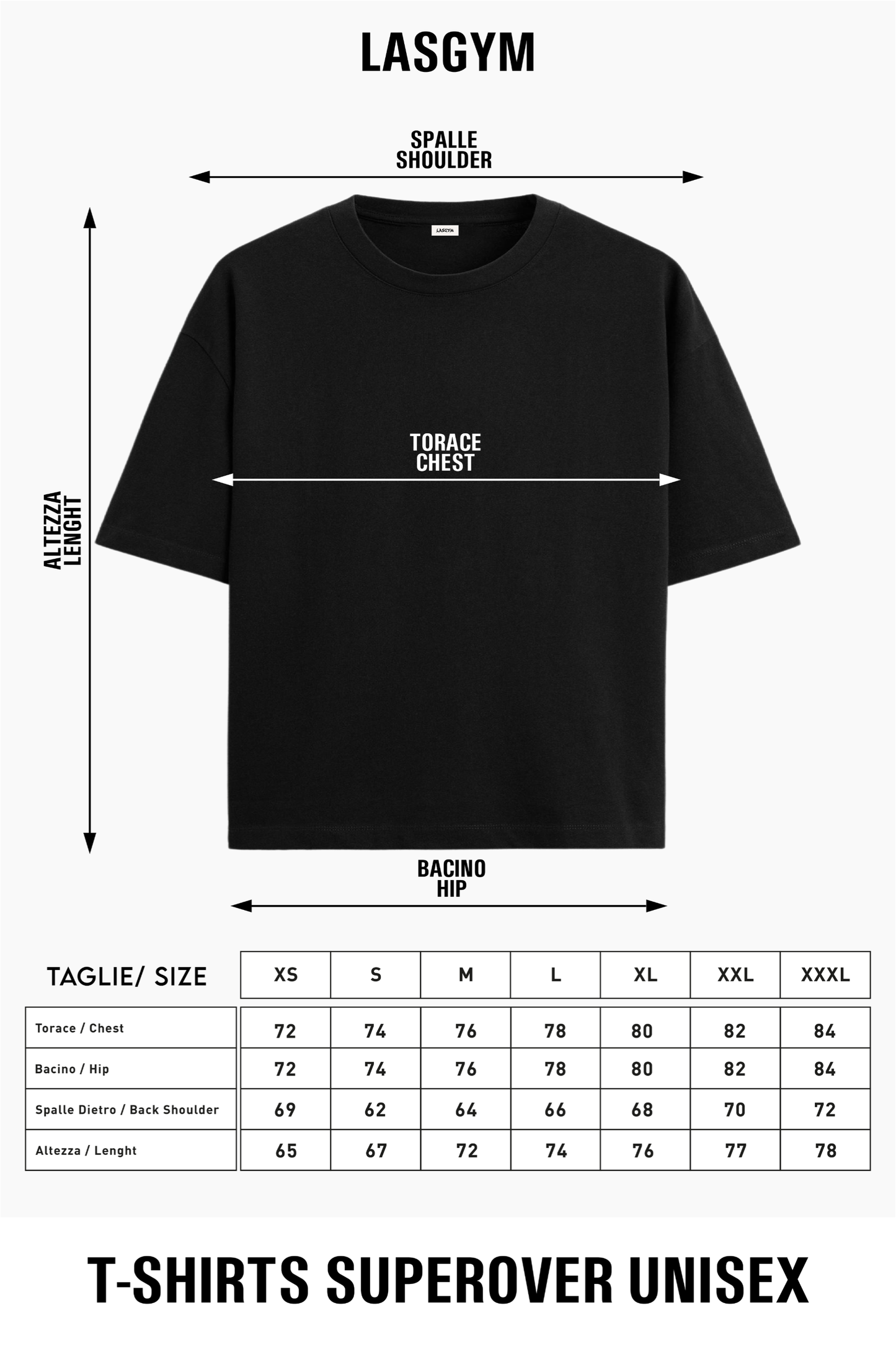 Camiseta oversize SanBernardino Celeste EdT UNISEX