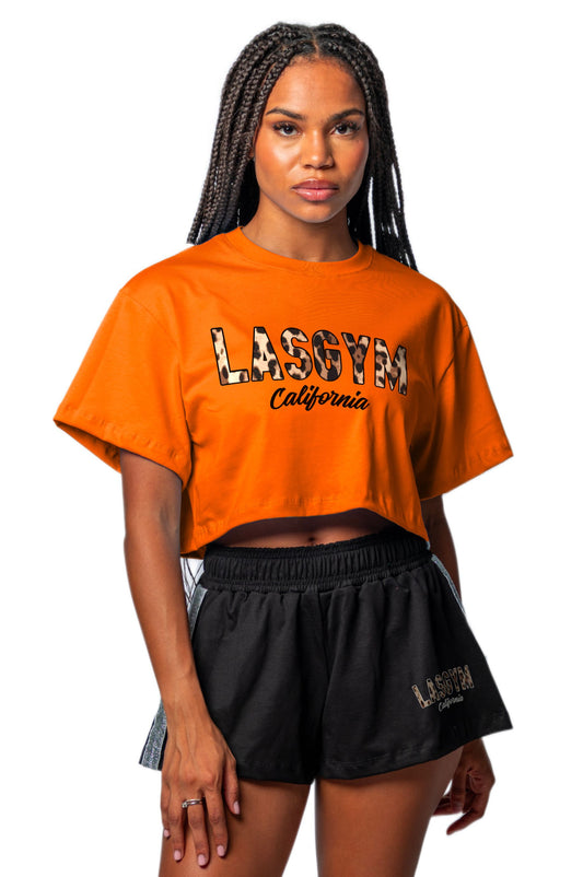 T-shirt Crop LEO Wellness Athlete
