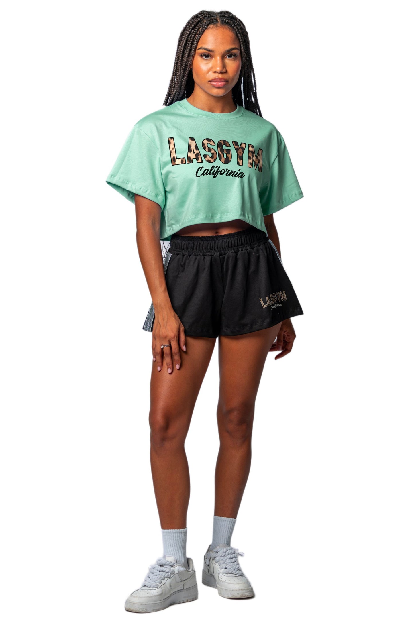 T-shirt Crop LEO Wellness Athlete