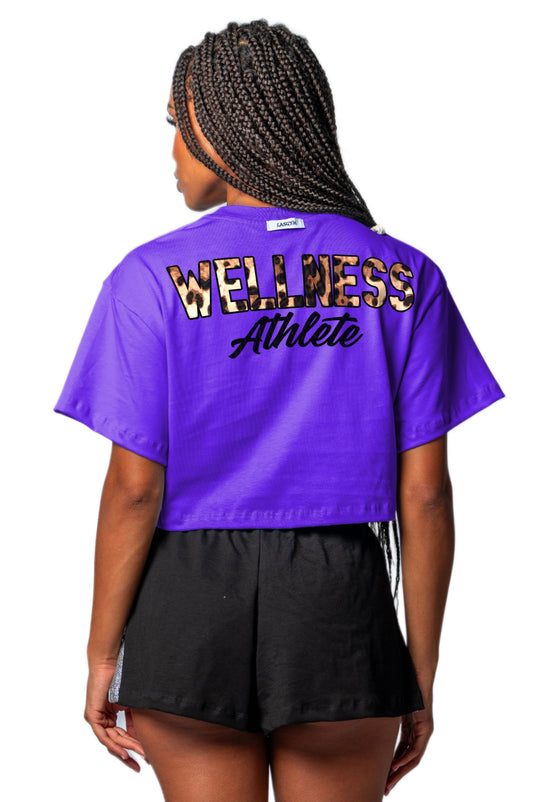 T-shirt Crop LEO Wellness Athlete