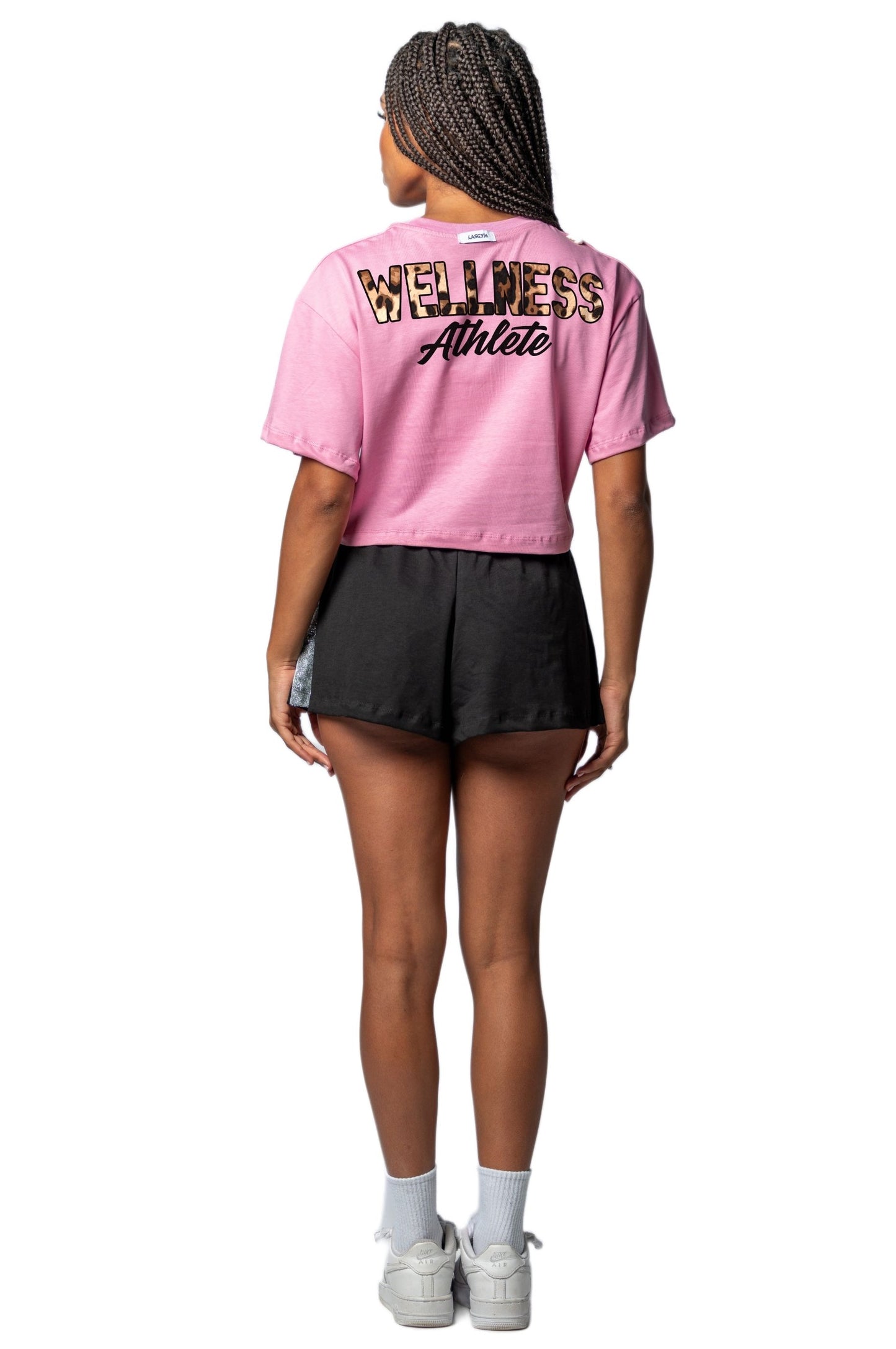 T-shirt Crop LEO Wellness Athlete