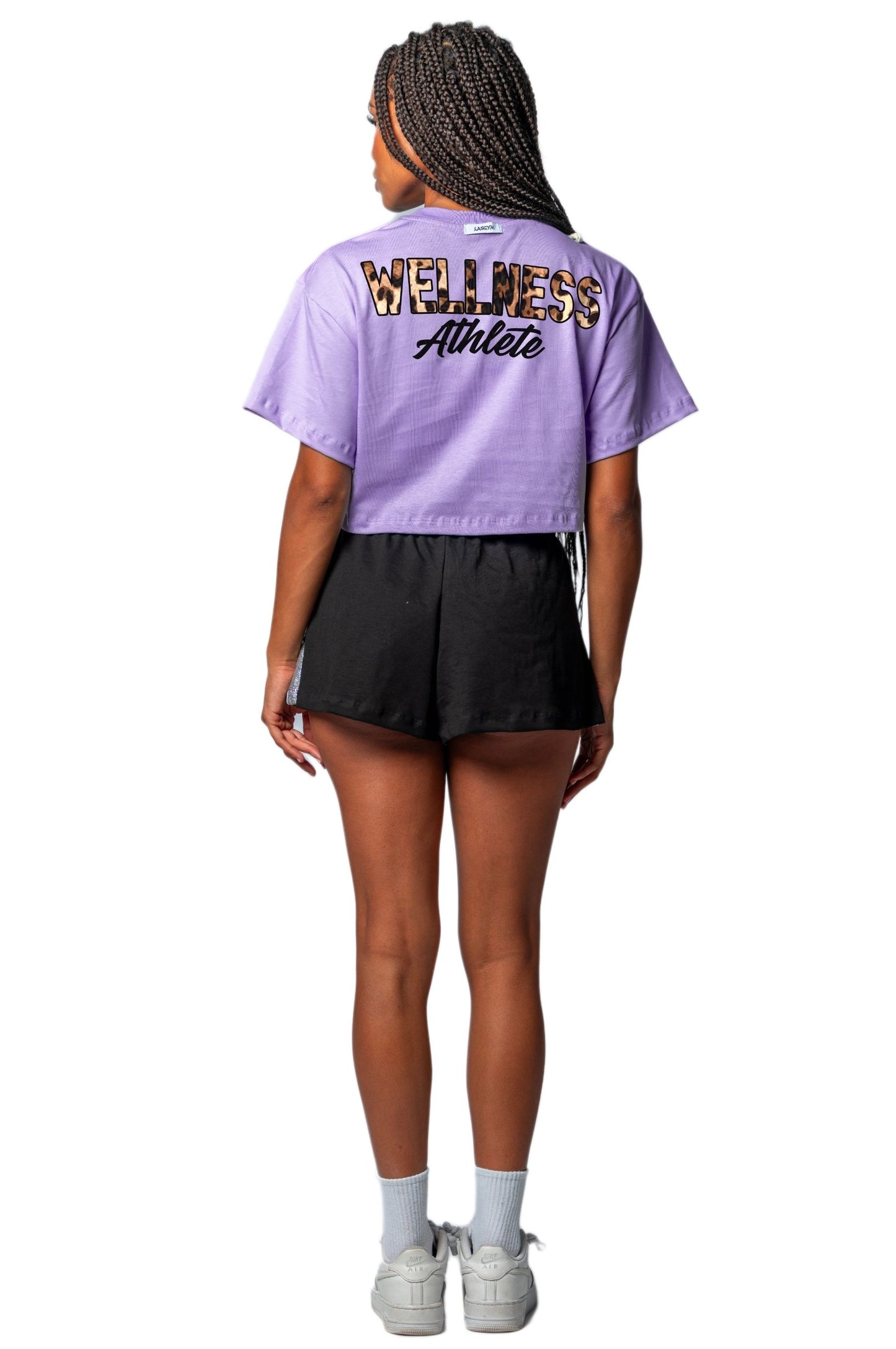 T-shirt Crop LEO Wellness Athlete