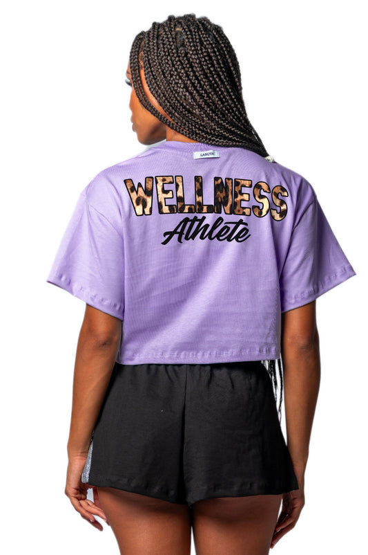 T-shirt Crop LEO Wellness Athlete