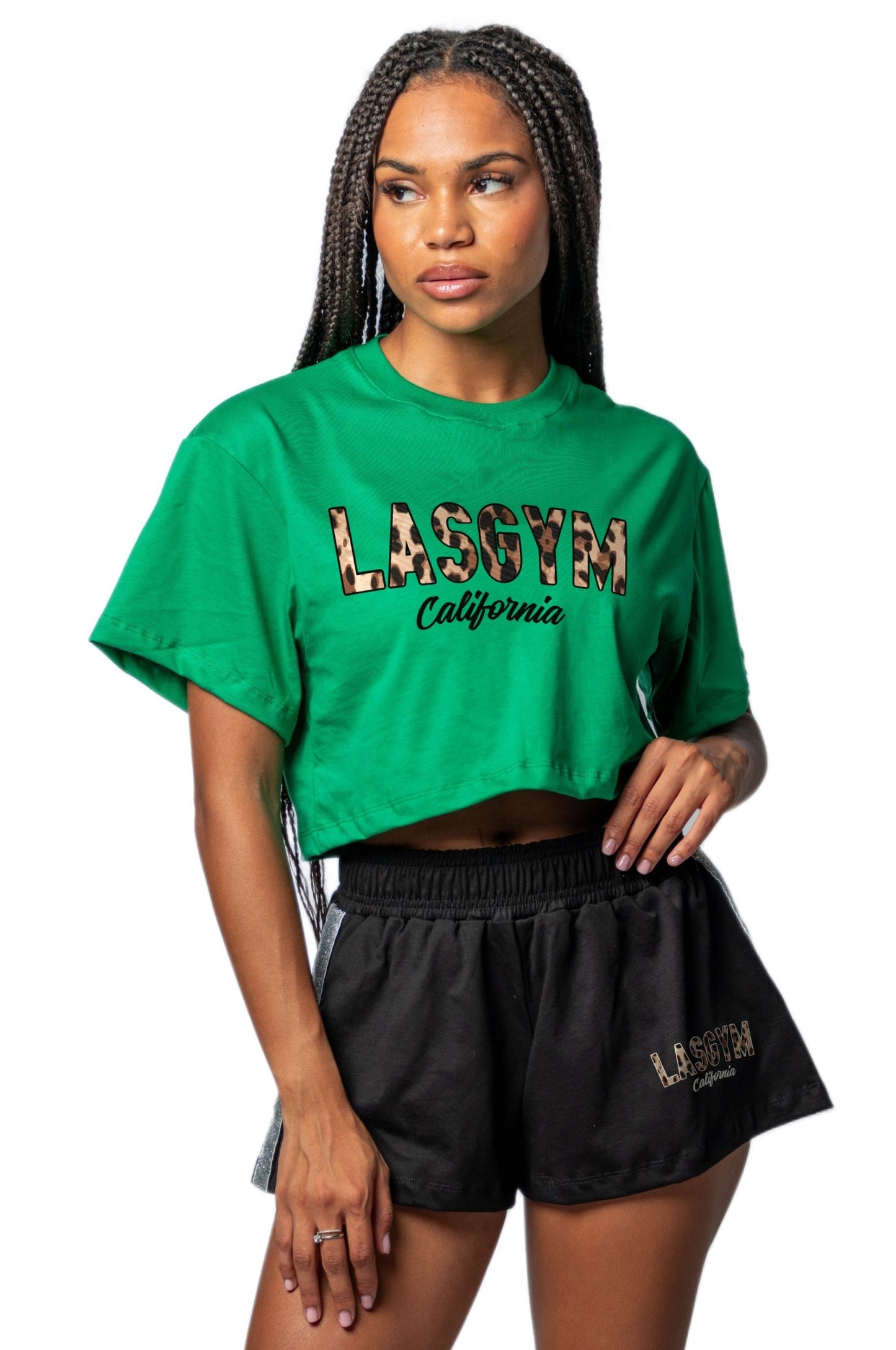 T-shirt Crop LEO Wellness Athlete