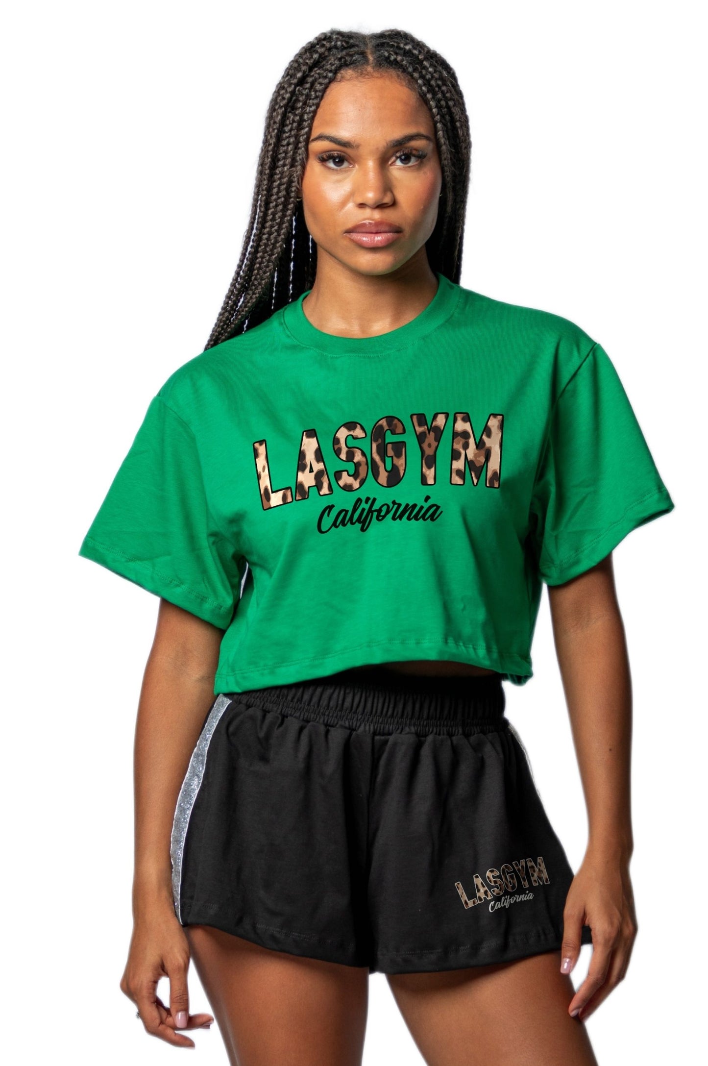 T-shirt Crop LEO Wellness Athlete