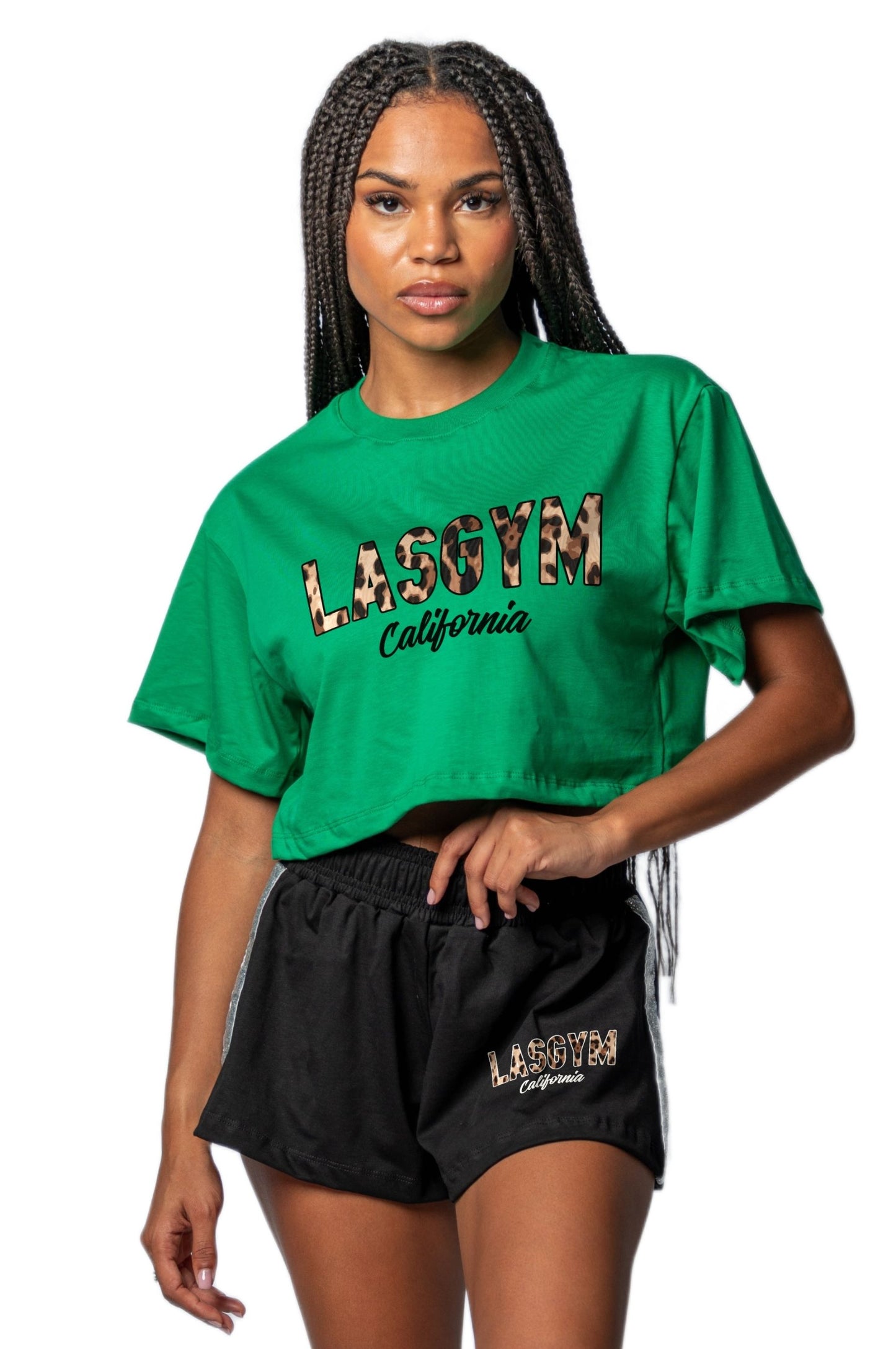 T-shirt Crop LEO Wellness Athlete