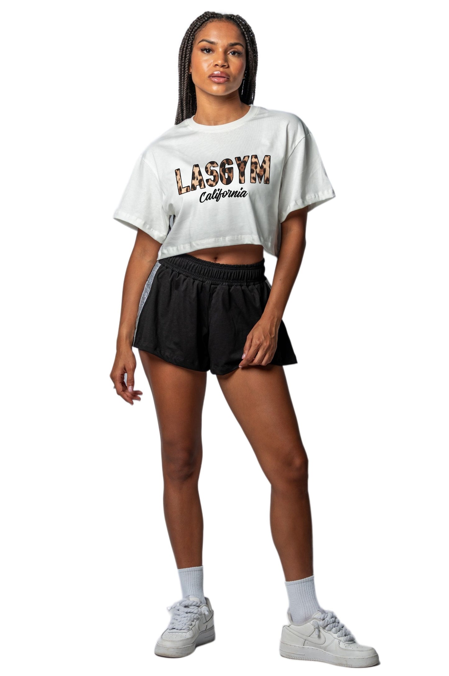 Bunker hill women's crop t-shirt