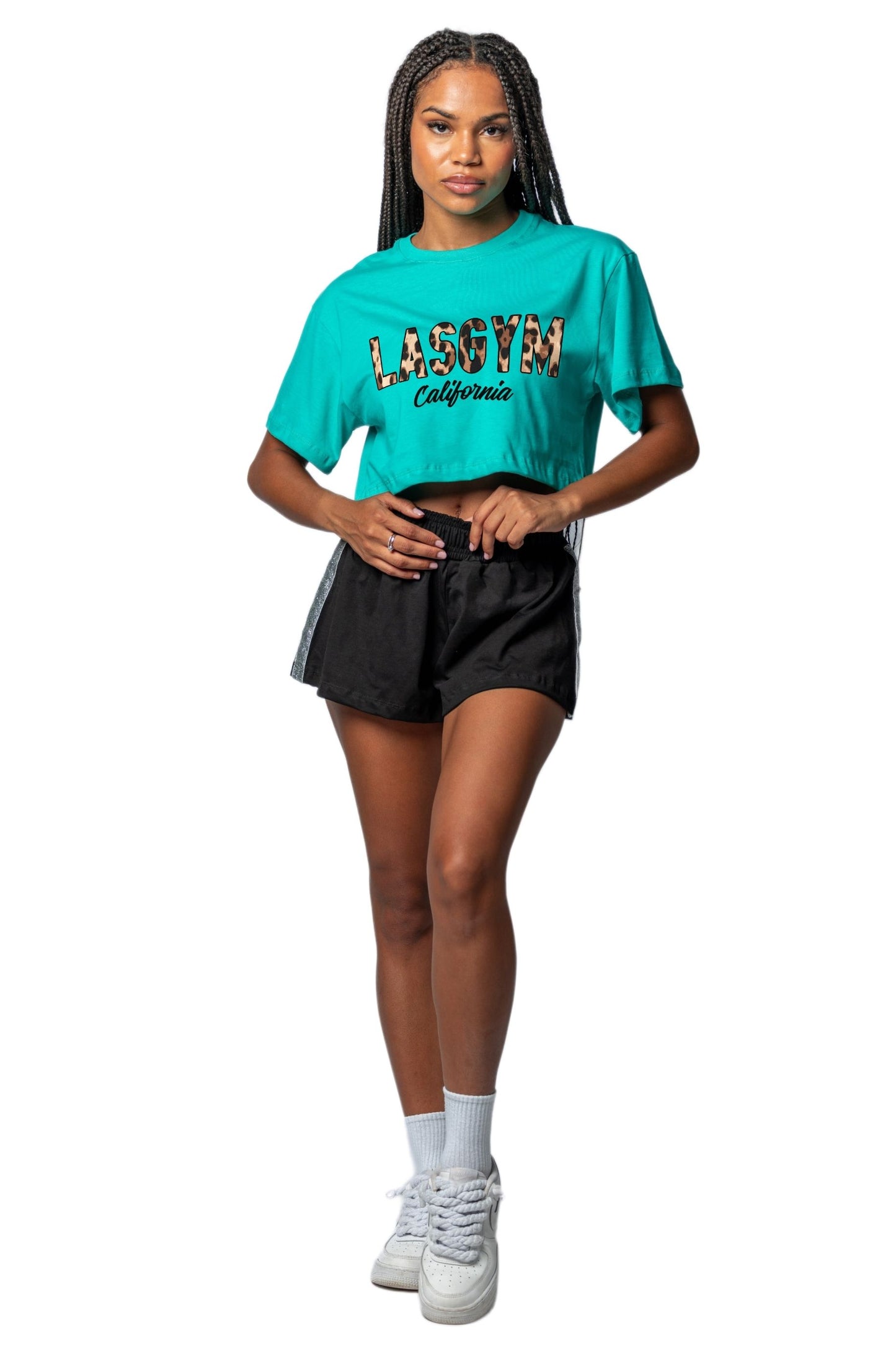 Bunker hill women's crop t-shirt