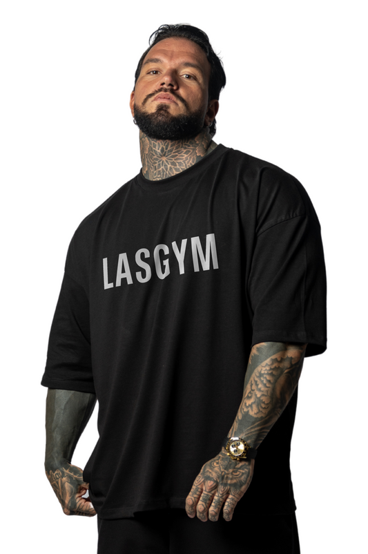 Camiseta oversize OLD TIGER AZUL UNISEX