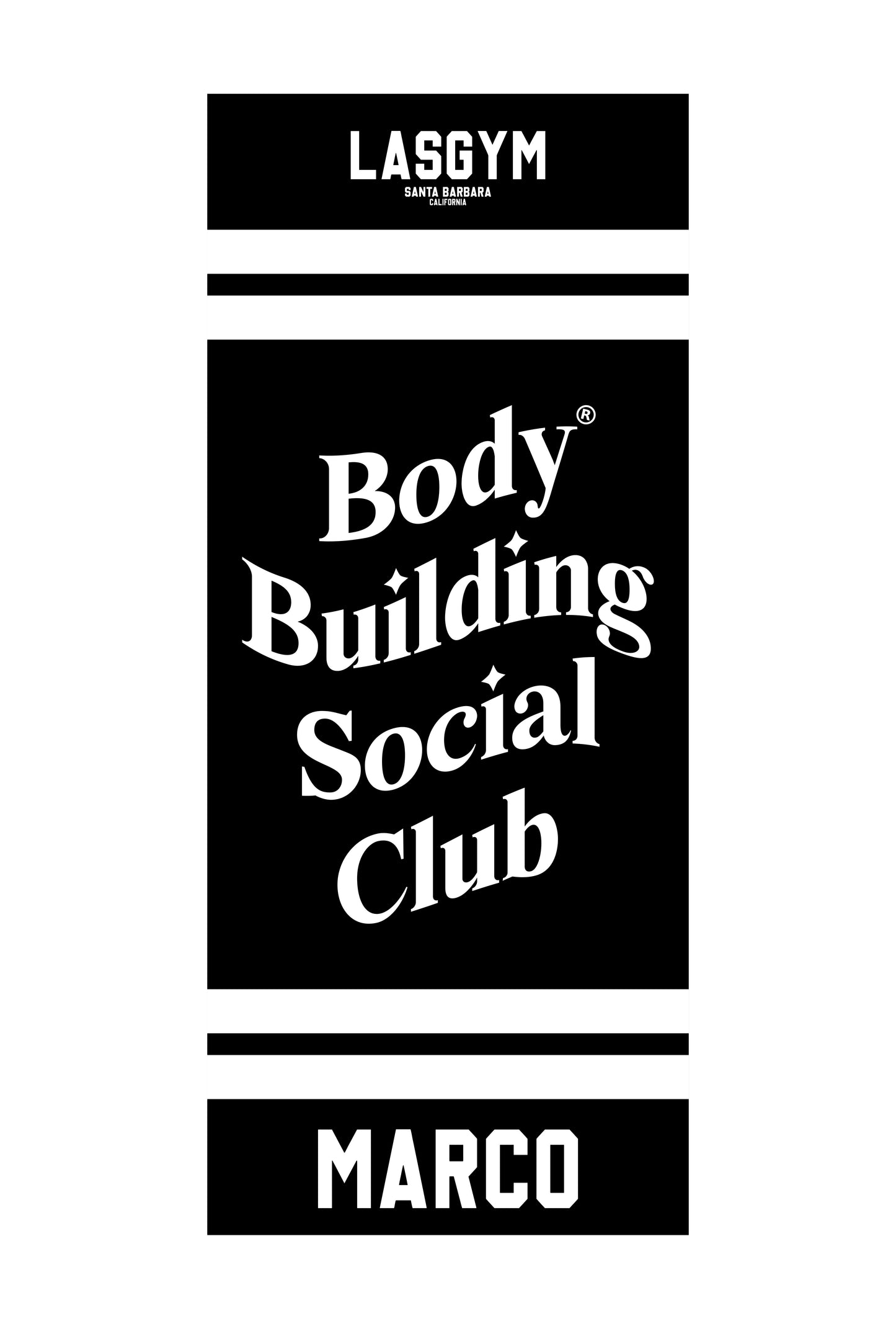 TOALLA DE GIMNASIO SOCIAL PERSONALIZABLE (DISPONIBLE EN 5 COLORES)