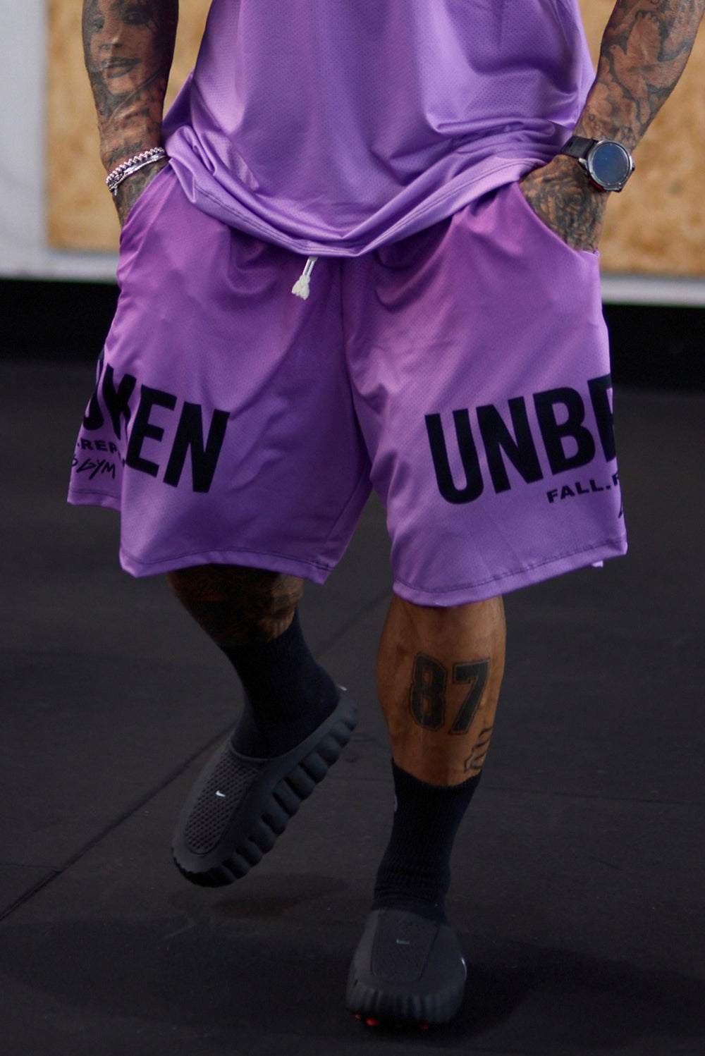 Shorts Over Performance Degradè Unbroken