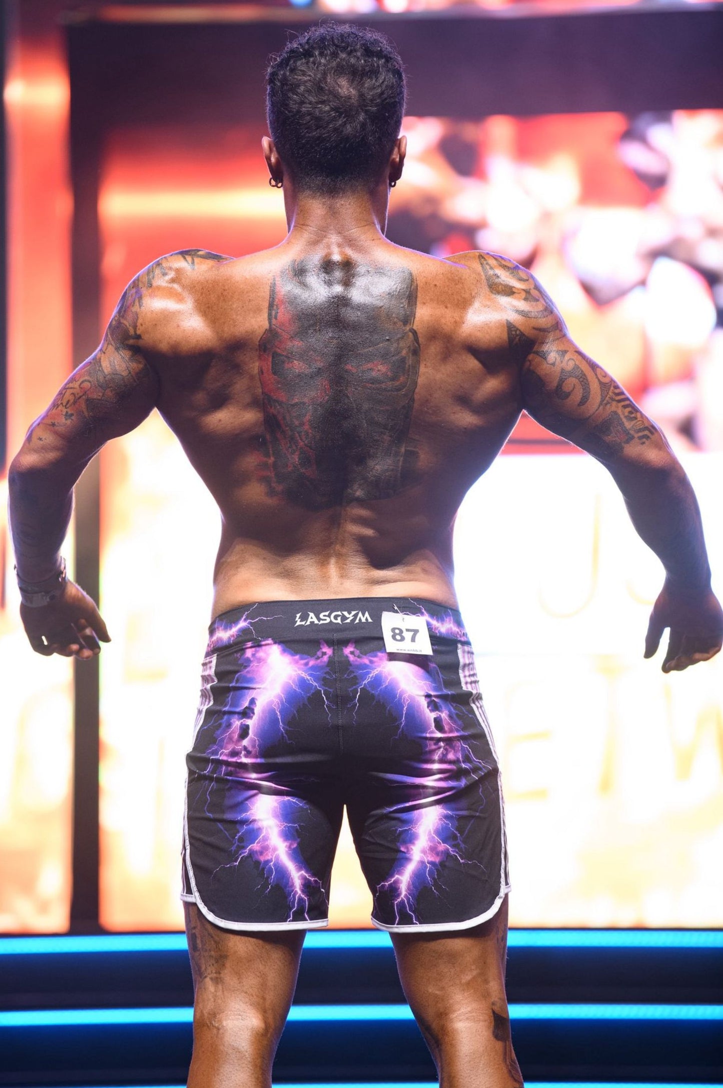 Costume Gara MANPHYSIQUE Personalizzabile