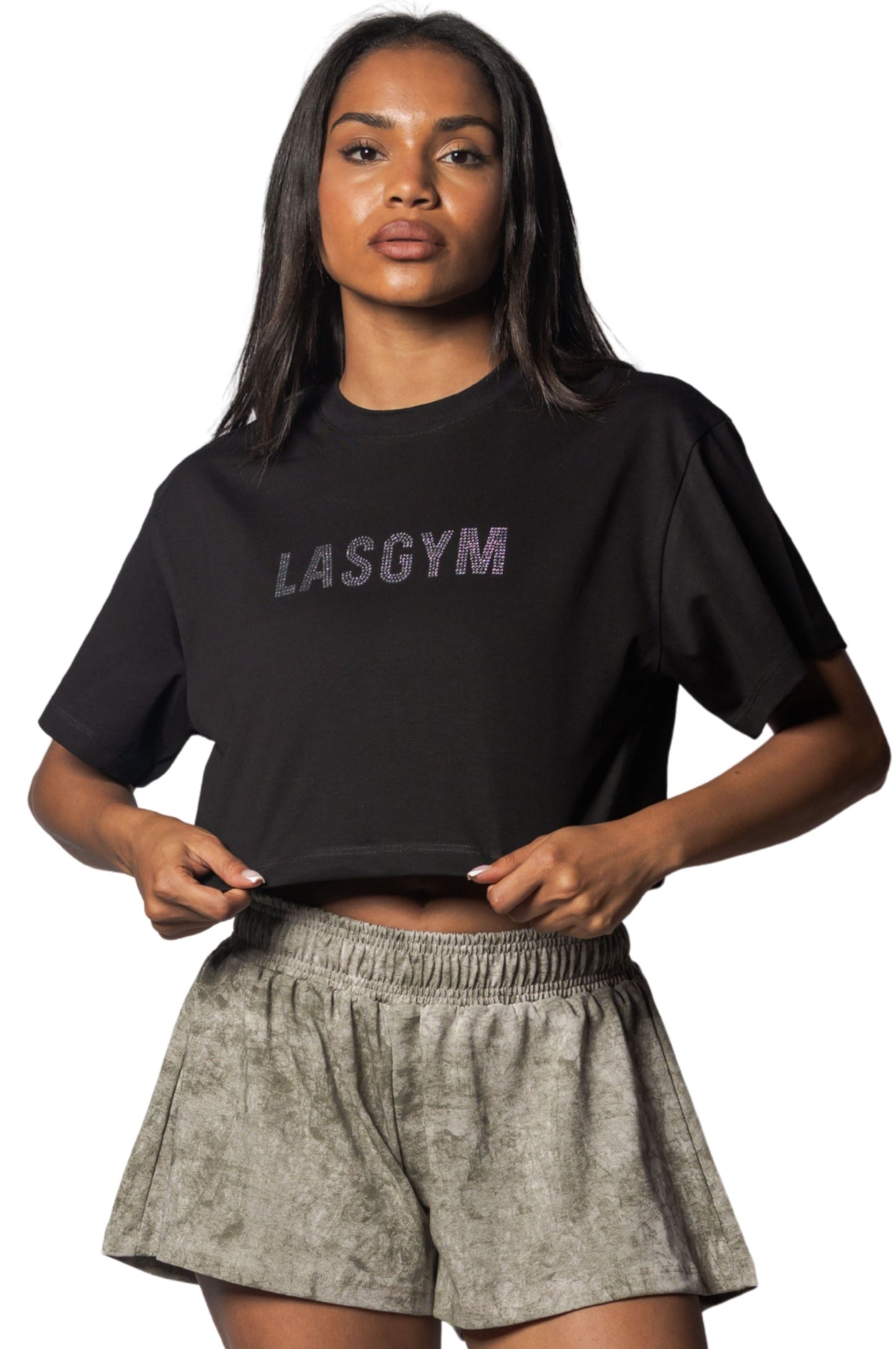 Bunker hill women's crop t-shirt