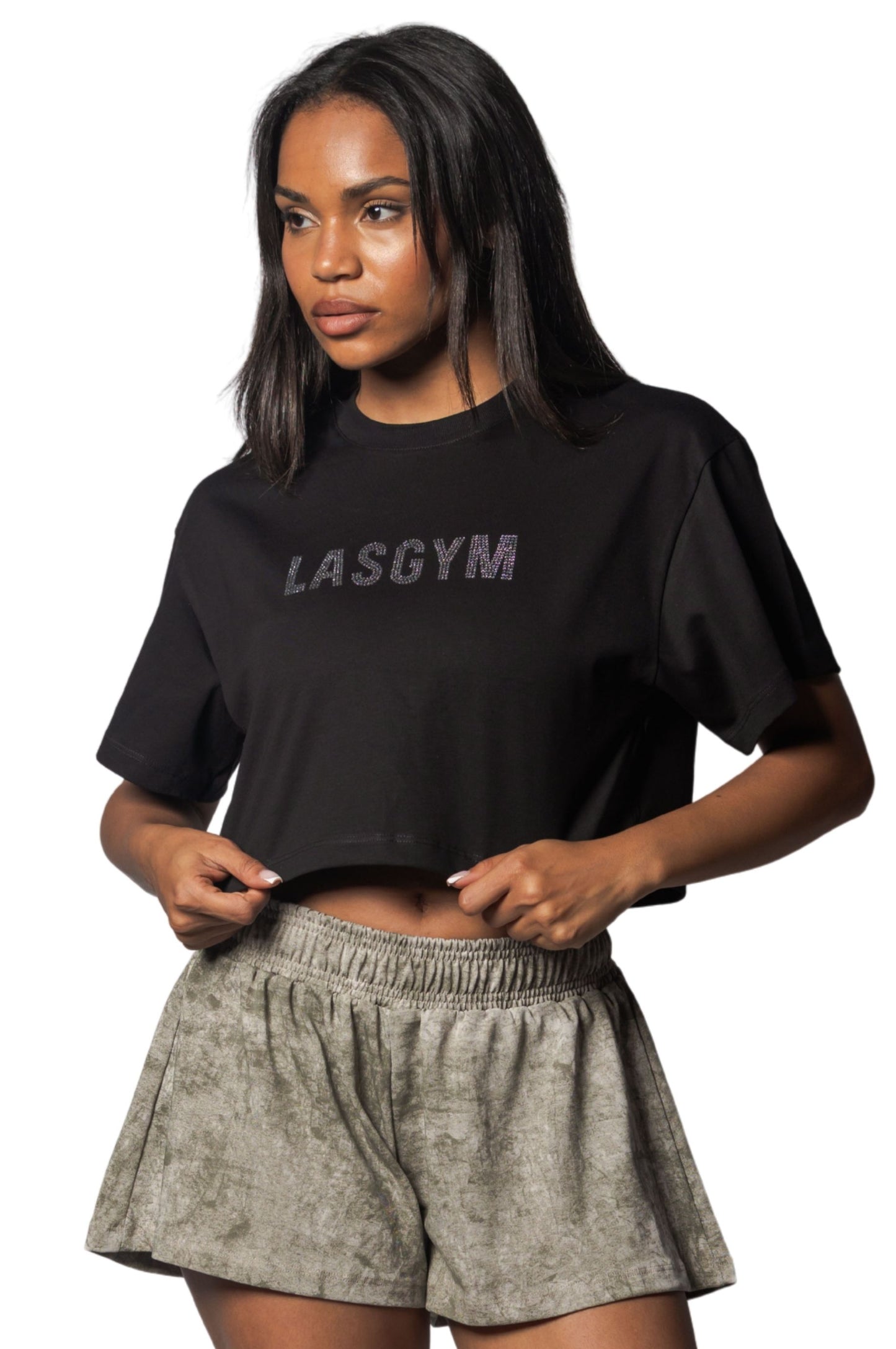 Bunker hill women's crop t-shirt