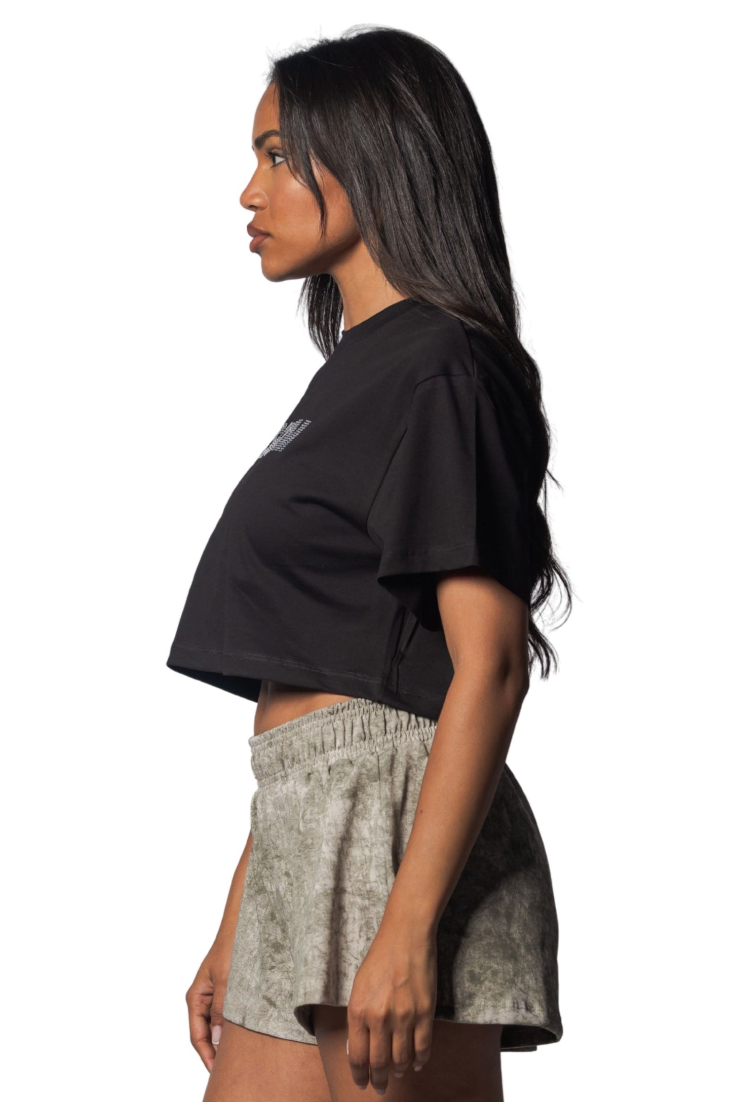 Bunker hill women's crop t-shirt