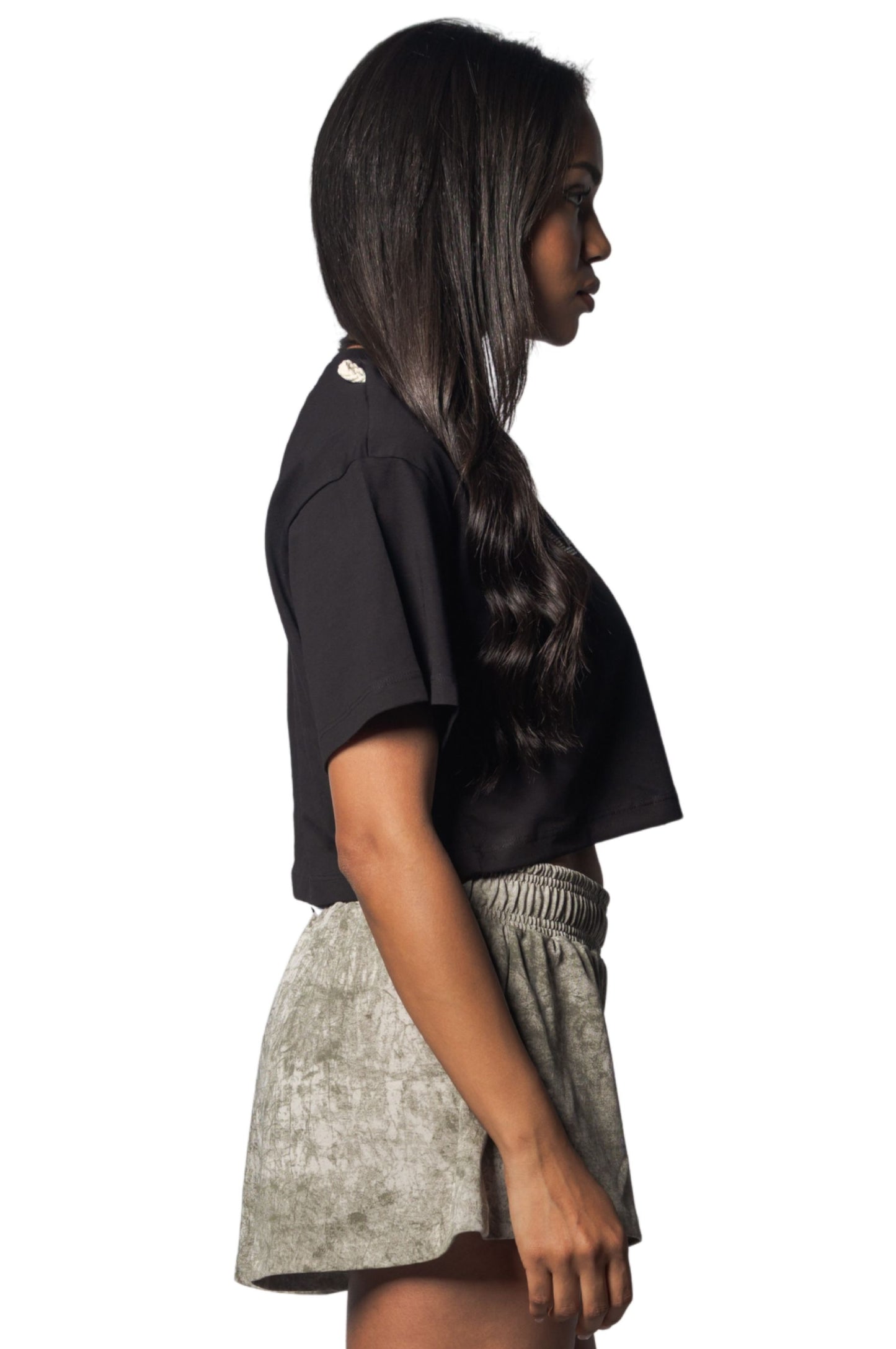 Bunker hill women's crop t-shirt