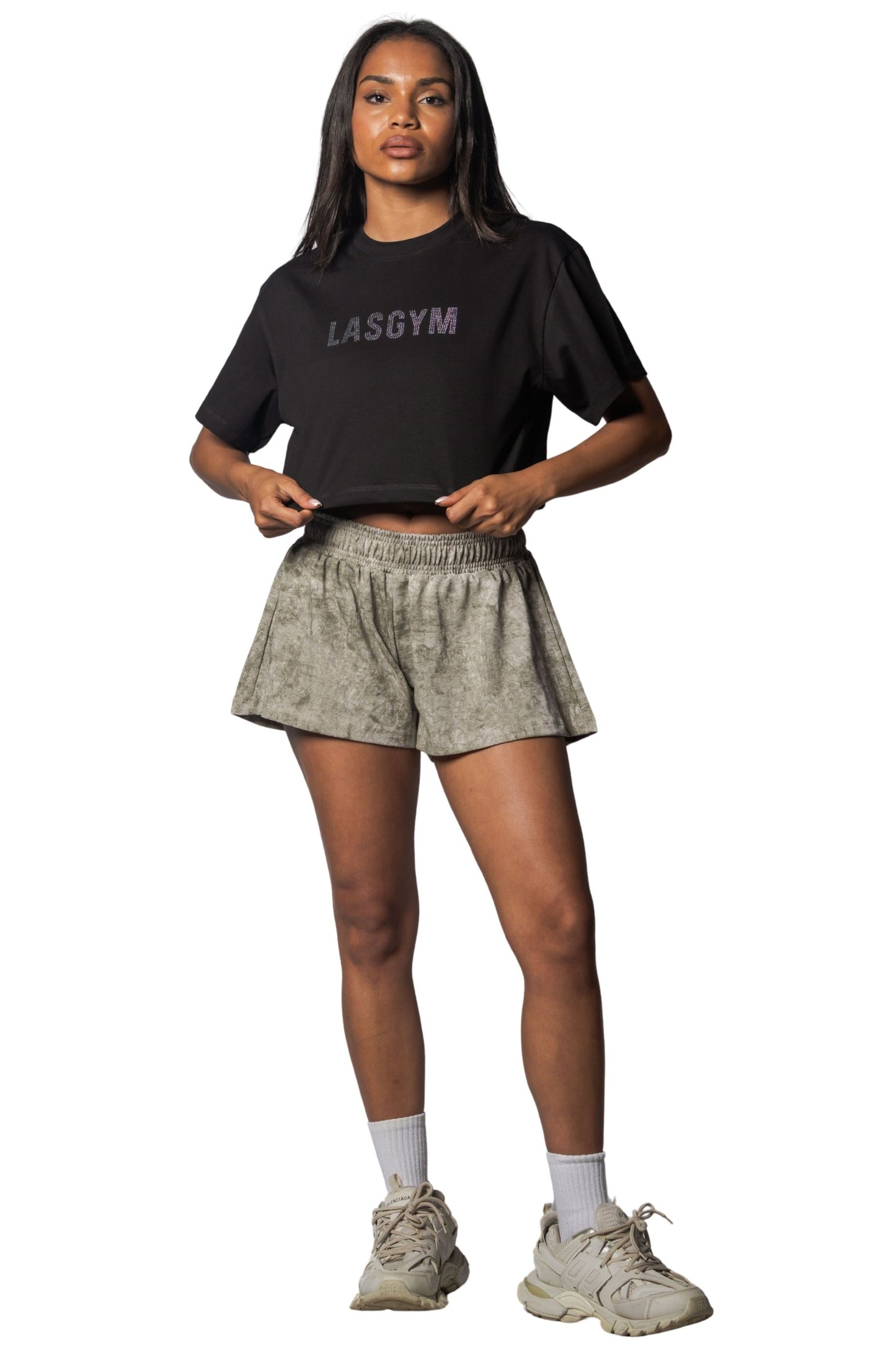 Bunker hill women's crop t-shirt