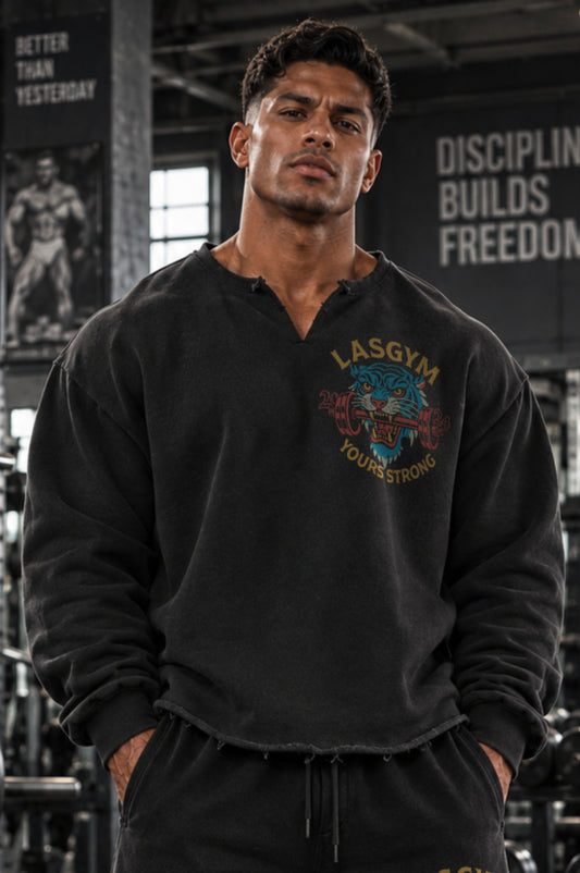 Golden Era Iron Paradise Black Sweatshirt