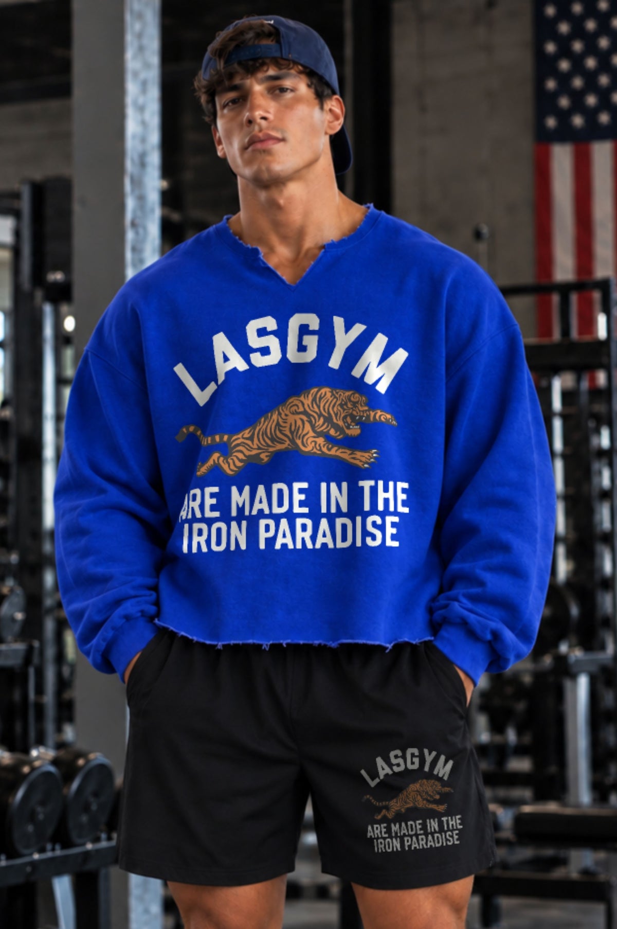 Felpa Golden Era Iron Paradise Royale
