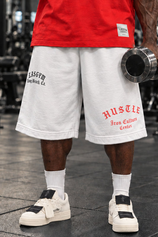 Golden Era This is War Black Oversized Shorts