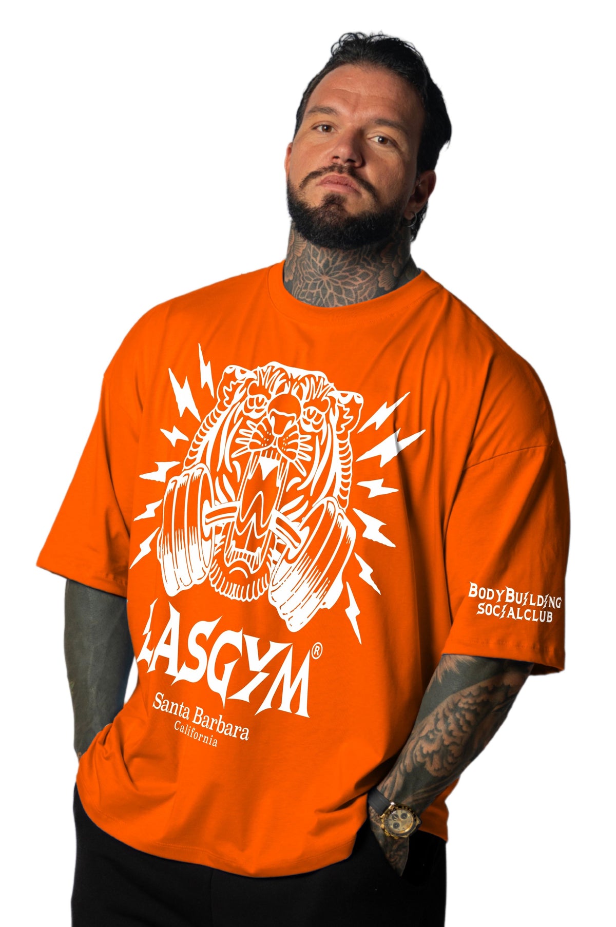 T-shirt S.Over Silverlake Man Arancio