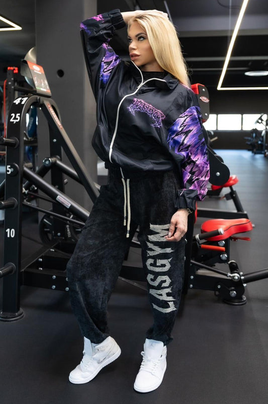 Relentless Thunder Oversized Cropped Sweatshirt