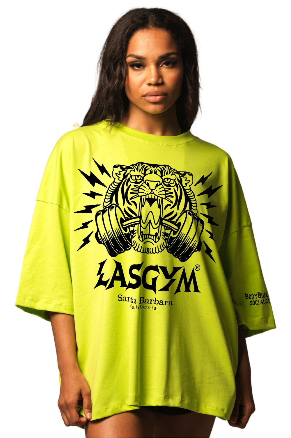 T-shirt S.Over Silverlake Black EDT Lime